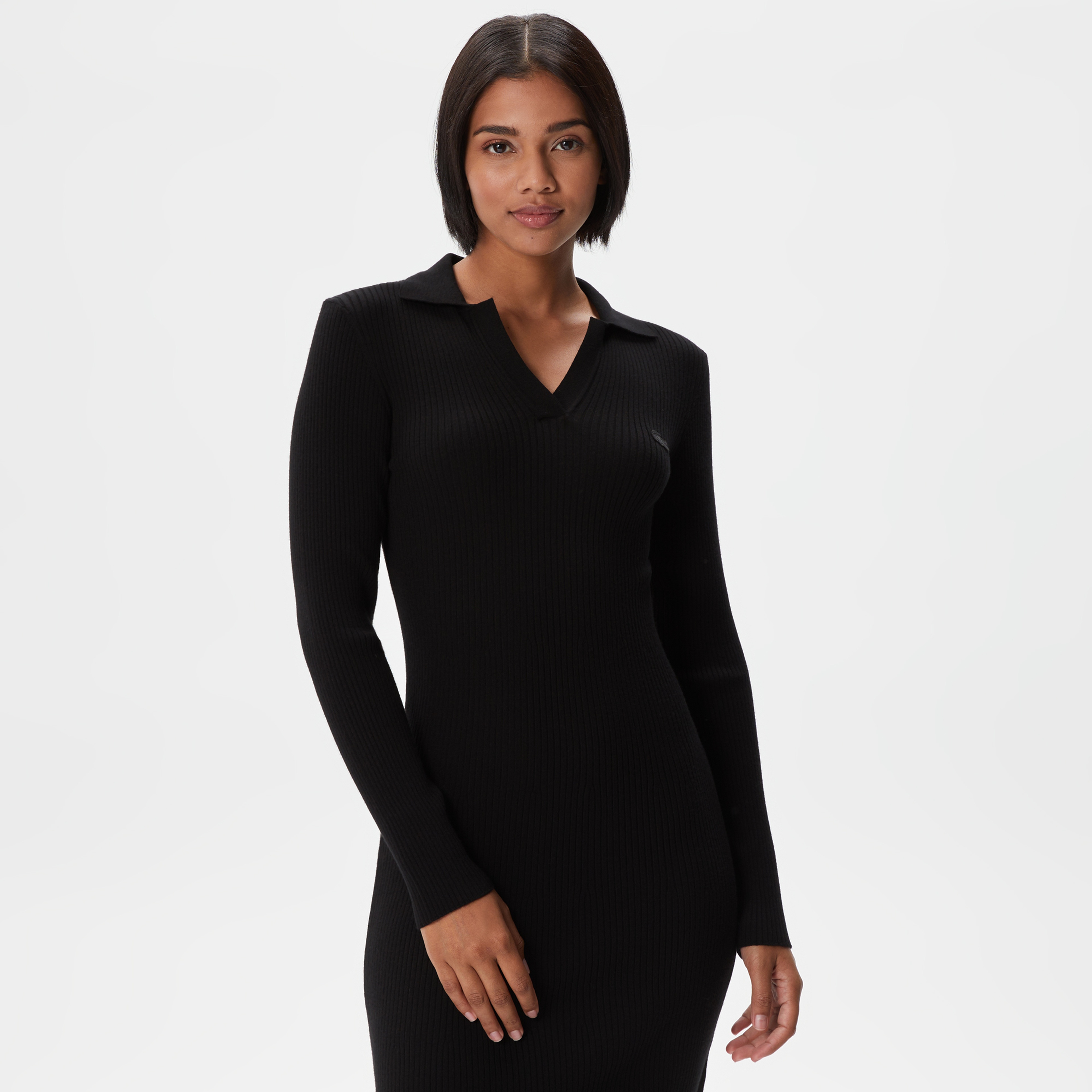 Lacoste Kadın Siyah Elbise