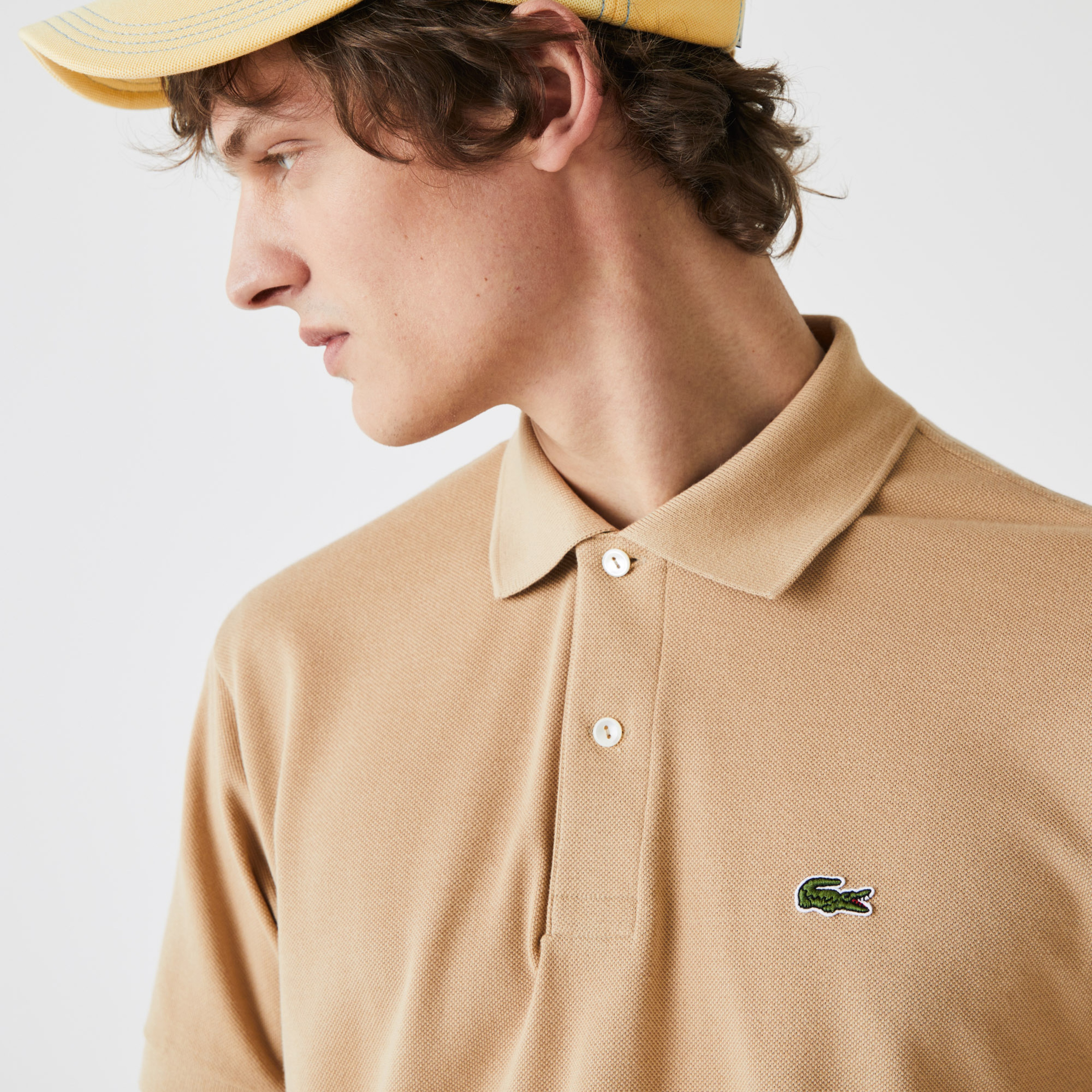 Lacoste L.12.12 Erkek Classic Fit Kahverengi Polo
