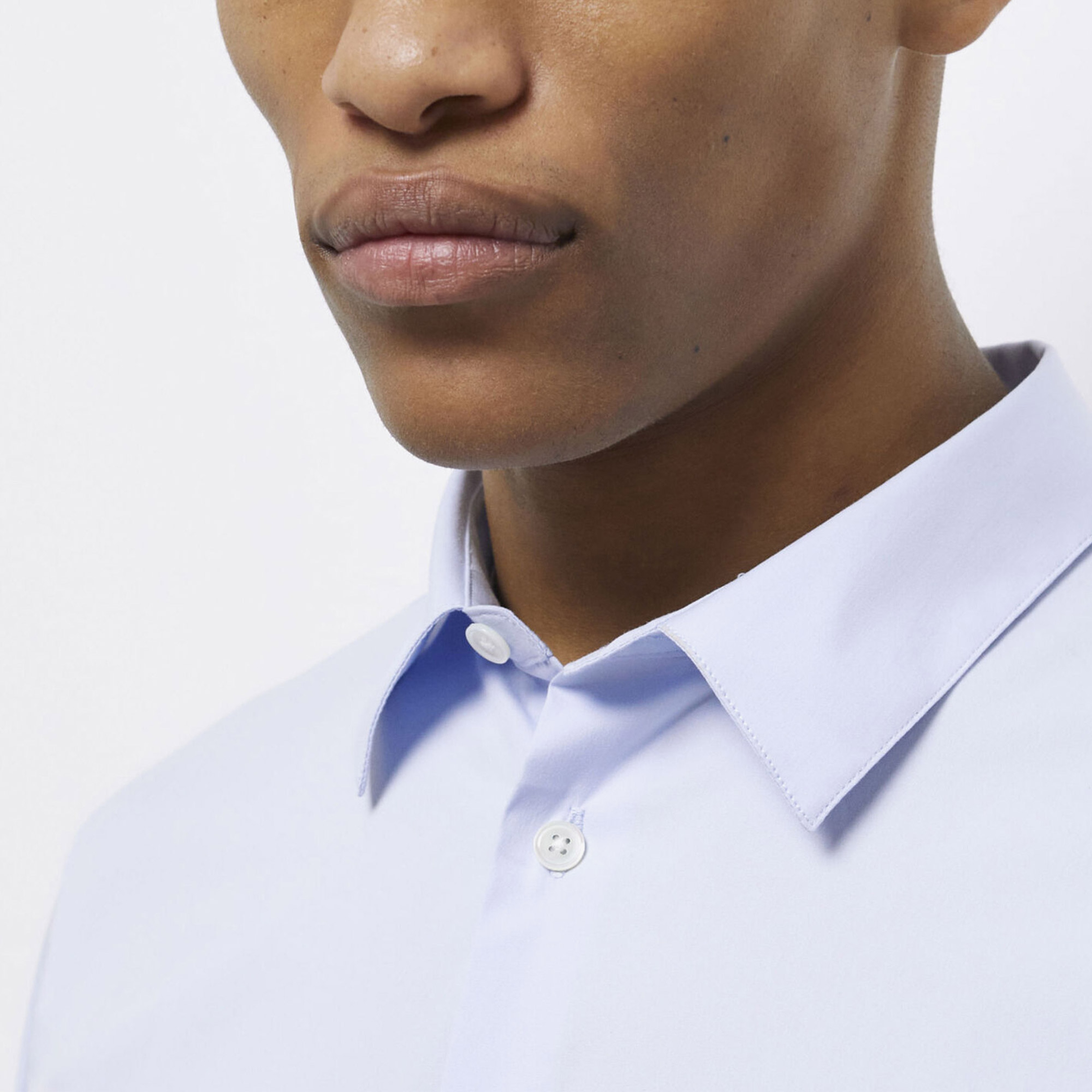 ERKEK FORMAL MAVİ GÖMLEK