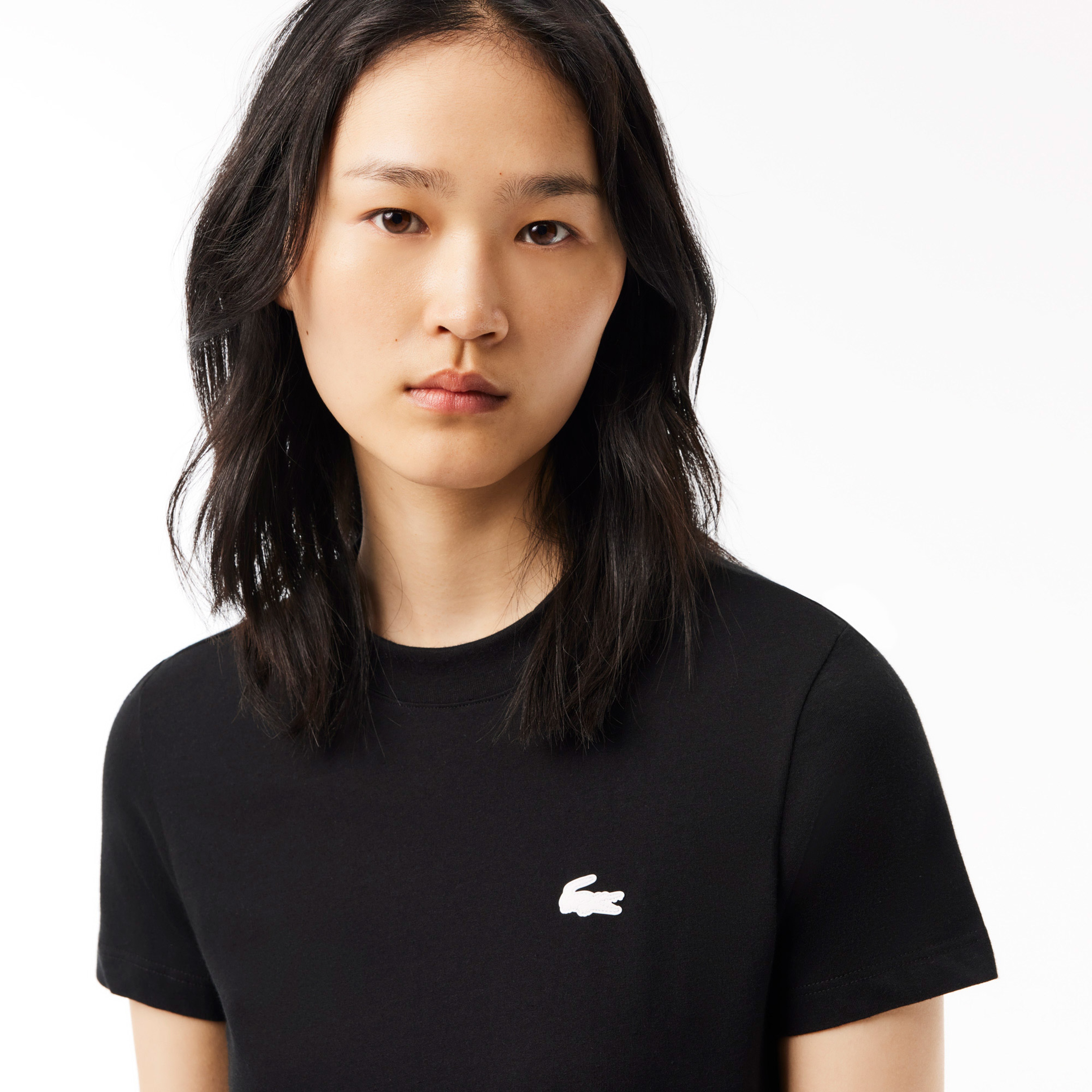 Lacoste Women's  SPORT Organic Cotton Jersey T-Shirt