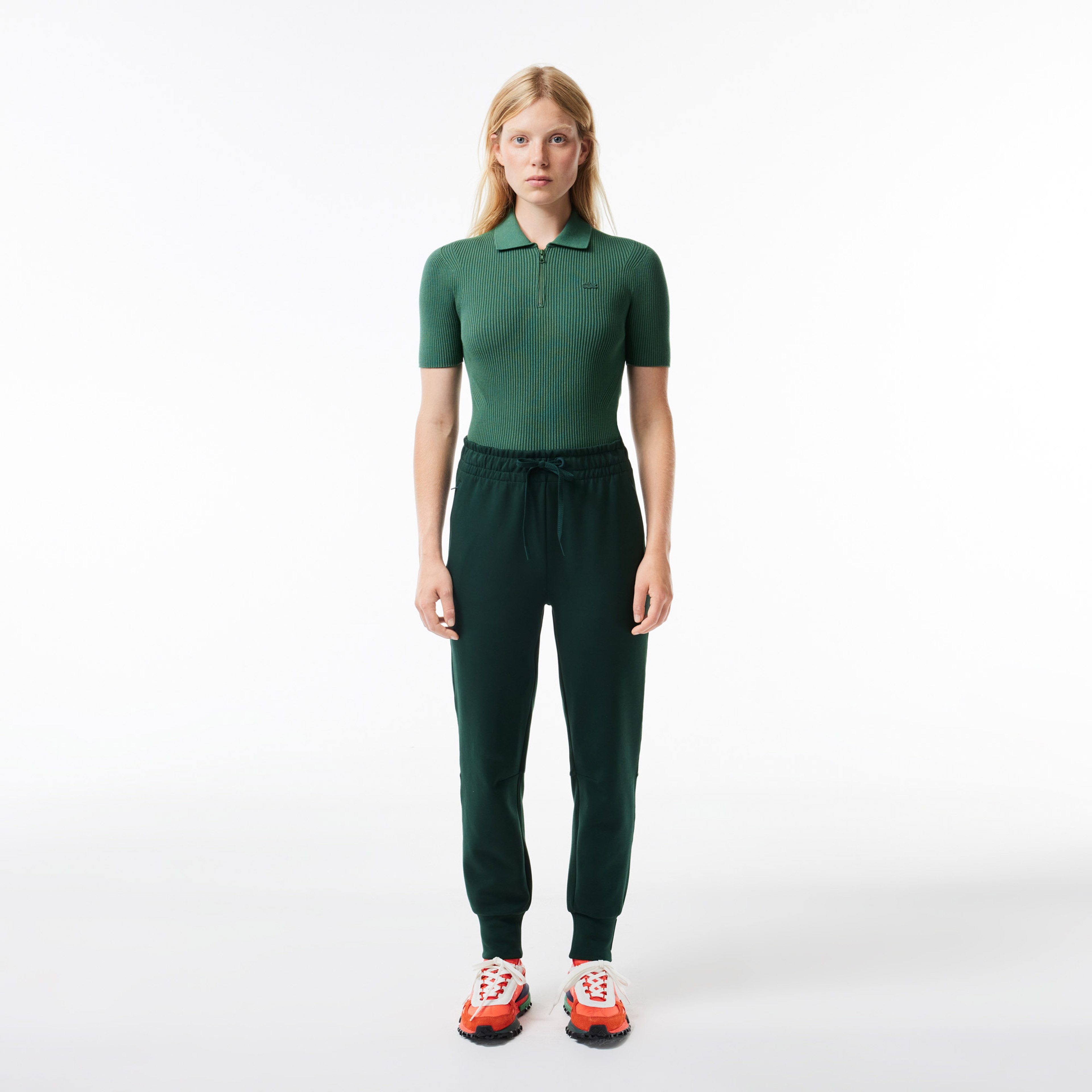 Lacoste Women's  Two-Ply Trackpants