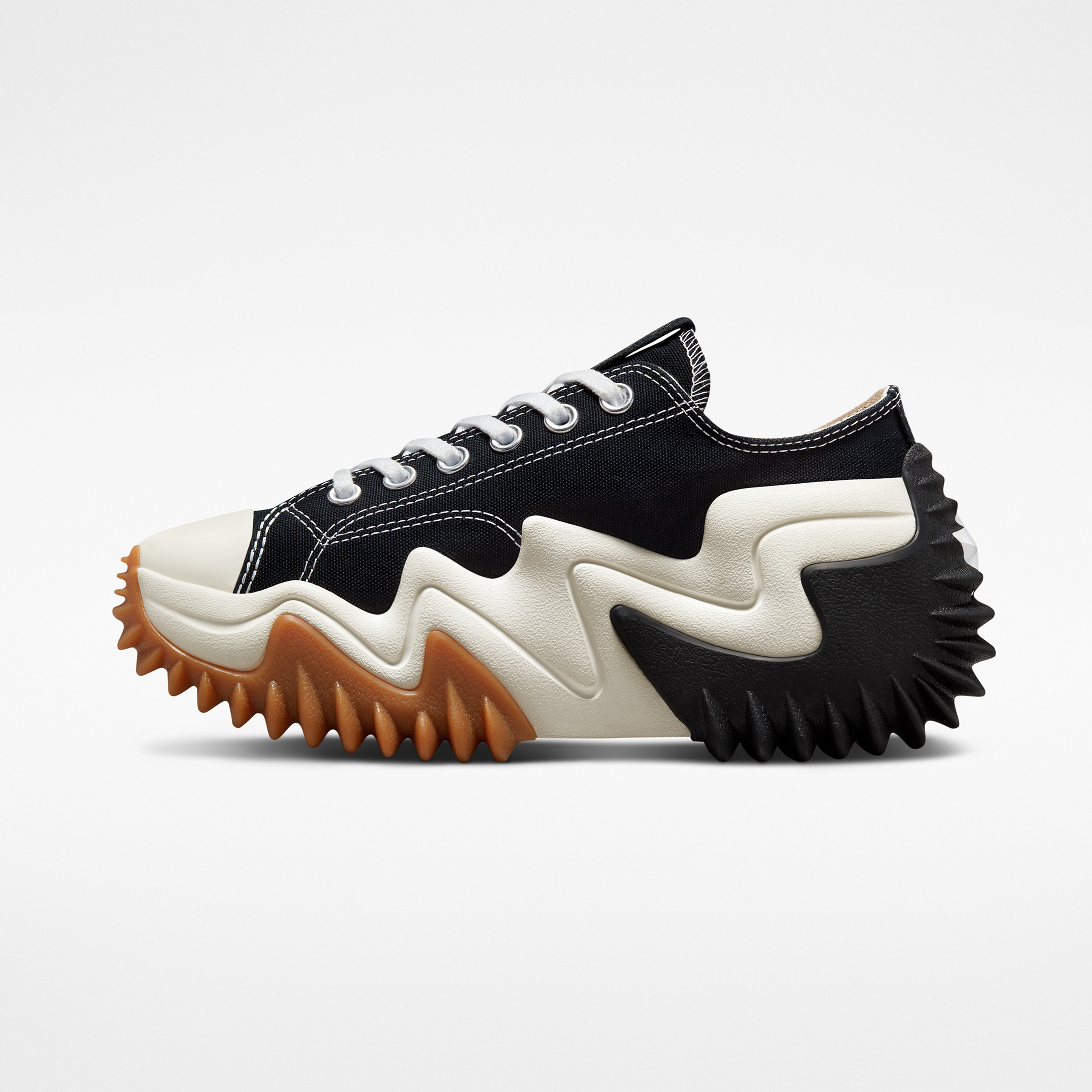 Converse Run Star Motion Canvas Platform Cx Unisex Siyah Sneaker