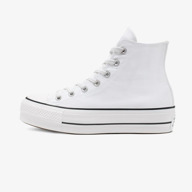 Converse Chuck Taylor All Star Lift Hi Unisex Platform Beyaz Sneaker - Görsel 4