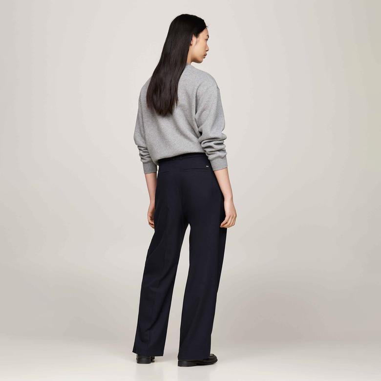 Tommy Hilfiger Kadın Mavi Pantolon