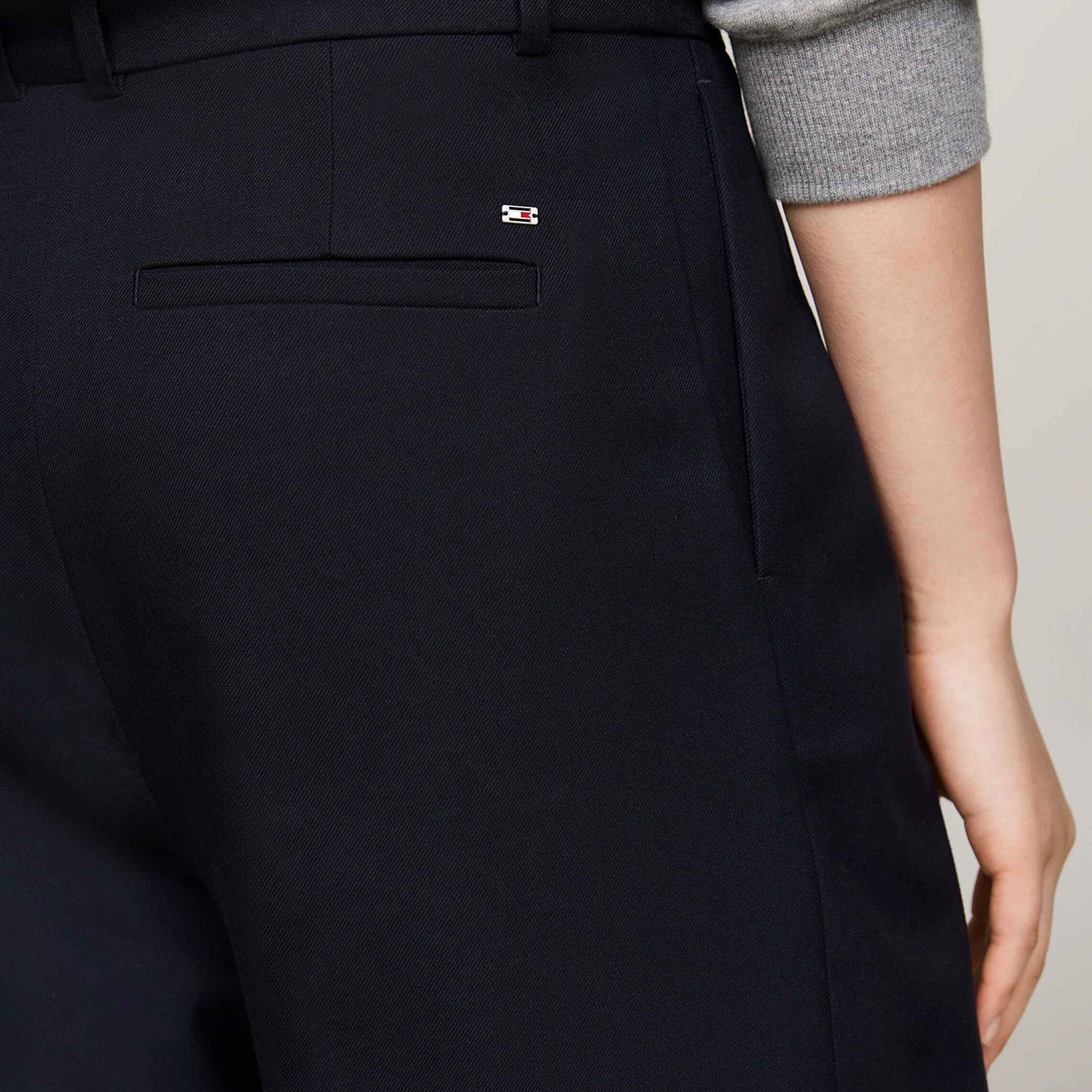 Tommy Hilfiger Kadın Mavi Pantolon