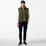 Nautica Erkek Yeşil Standart Fit Yelek