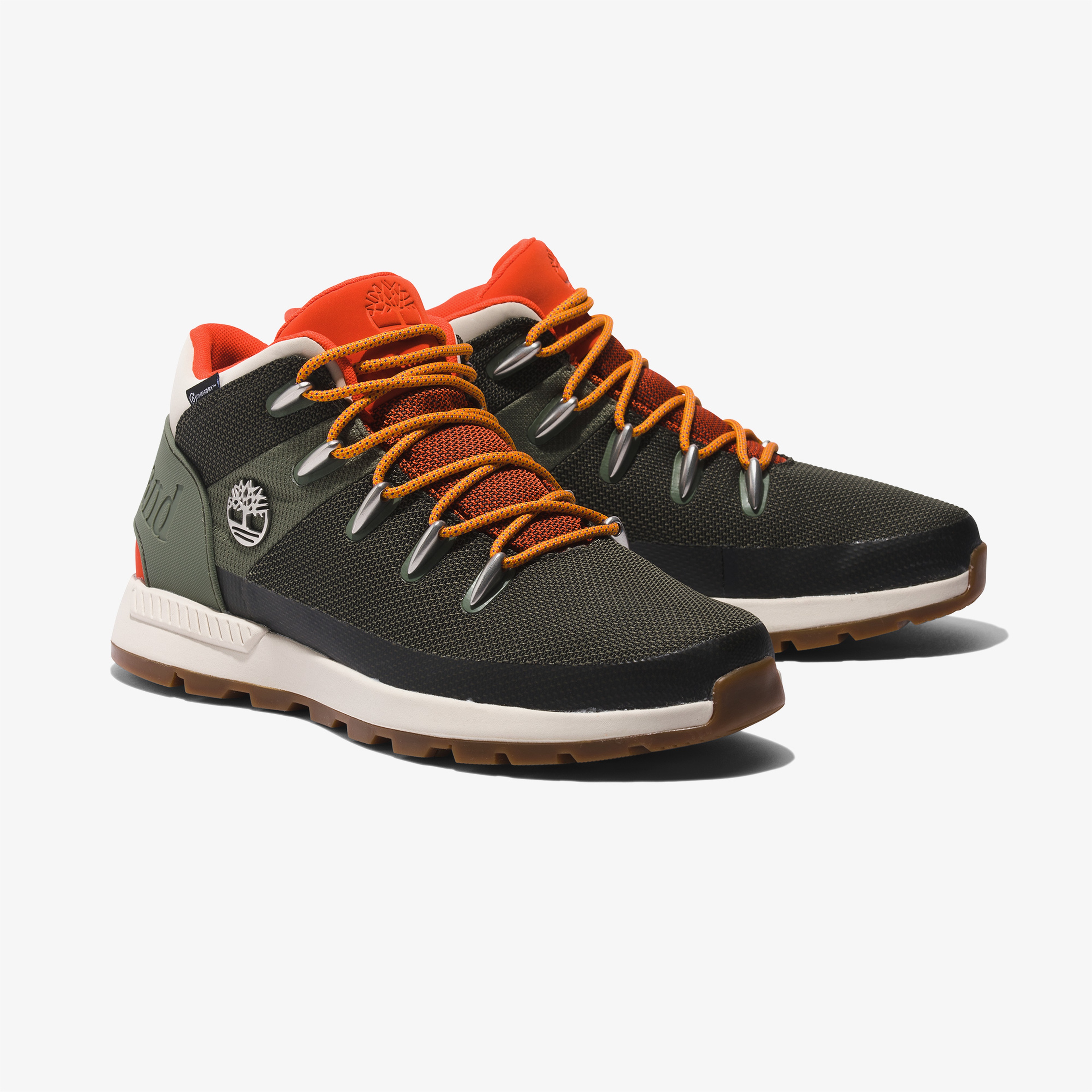 Timberland Mid Lace Up Waterproof Erkek Yeşil Outdoor Ayakkabı