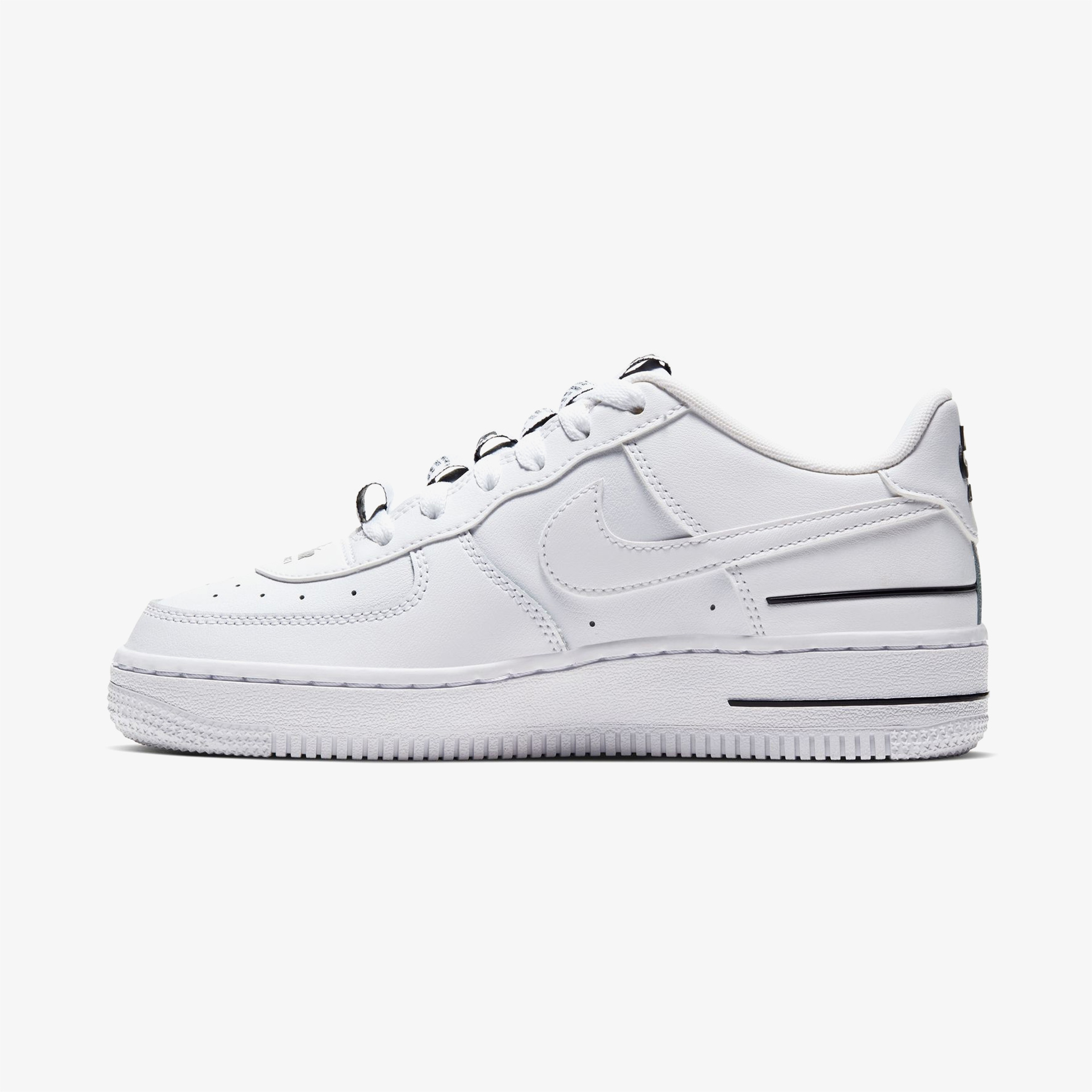 Nike Air Force 1 LV8 3 Çocuk Siyah Spor Ayakkabı