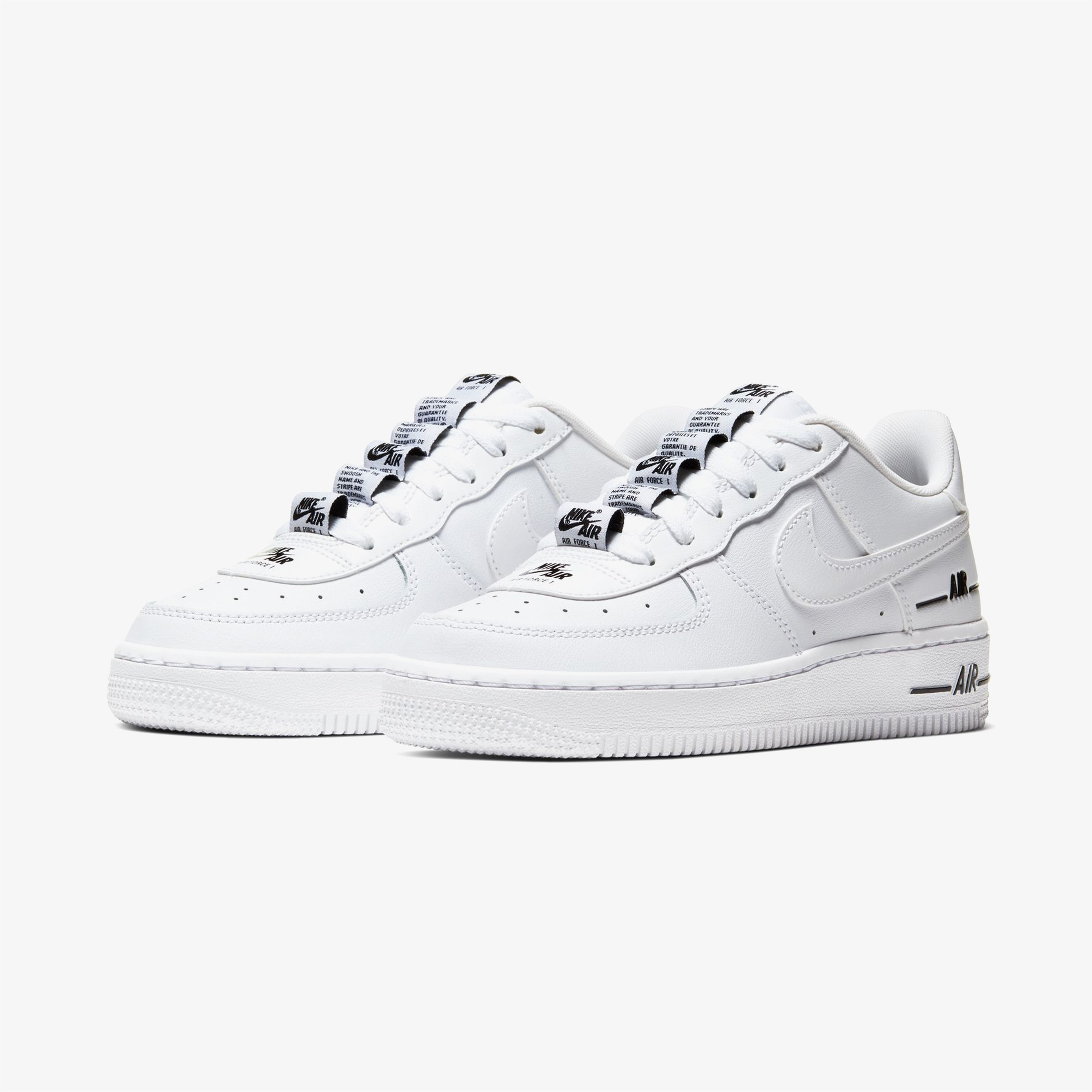 Nike Air Force 1 LV8 3 Çocuk Siyah Spor Ayakkabı