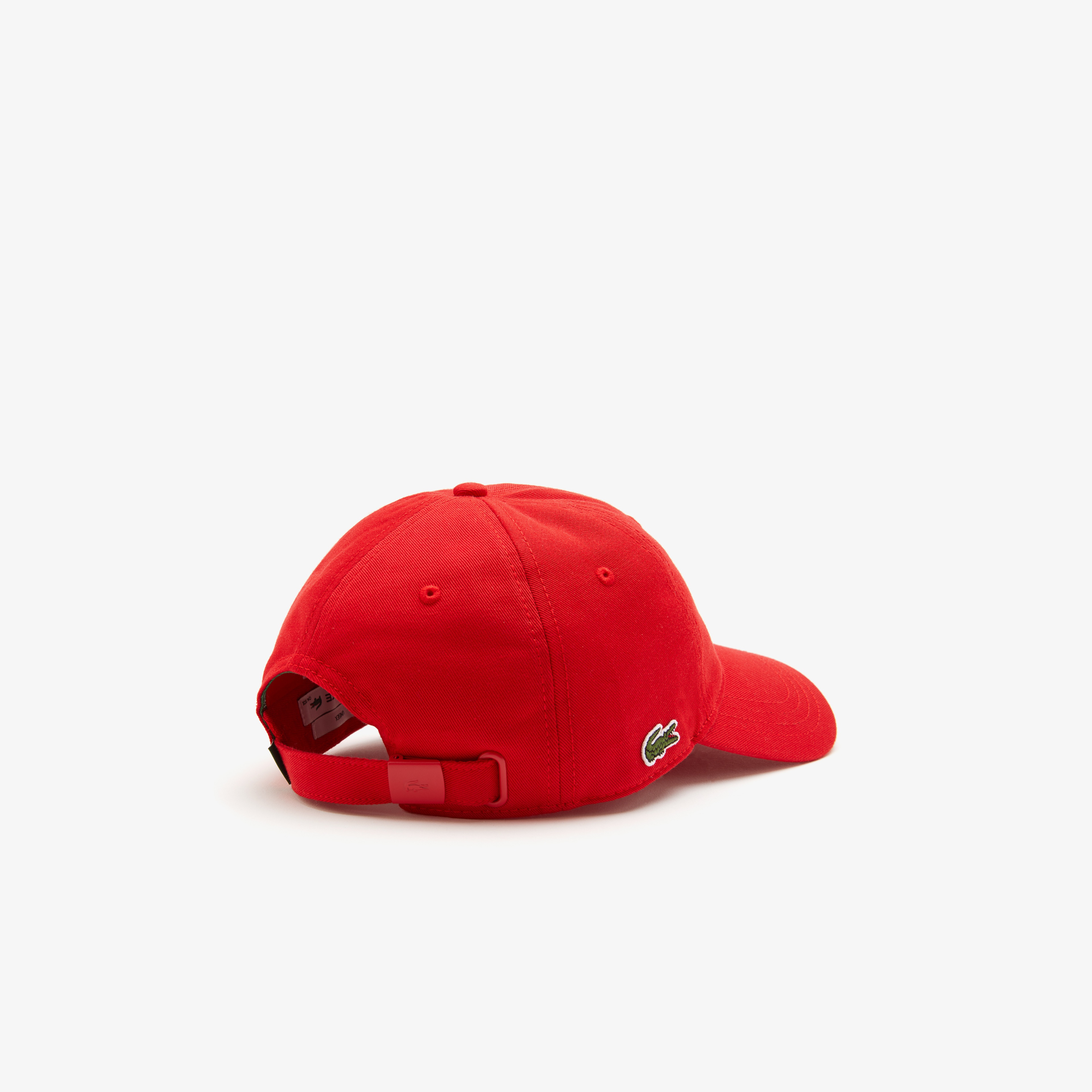 Lacoste Unisex Organik Pamuk Kırmızı Şapka
