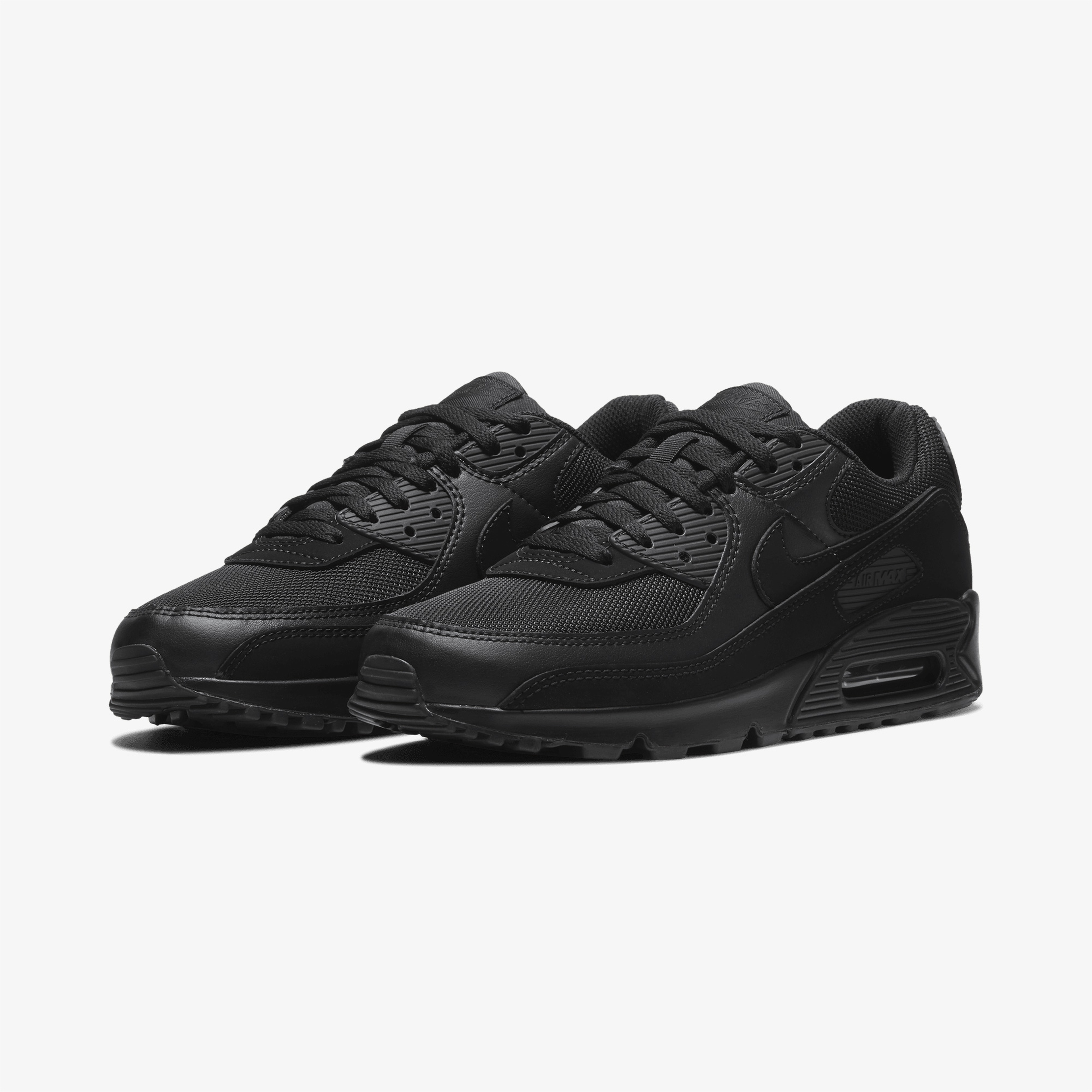 Nike Air Max 90 Erkek Siyah Spor Ayakkabı