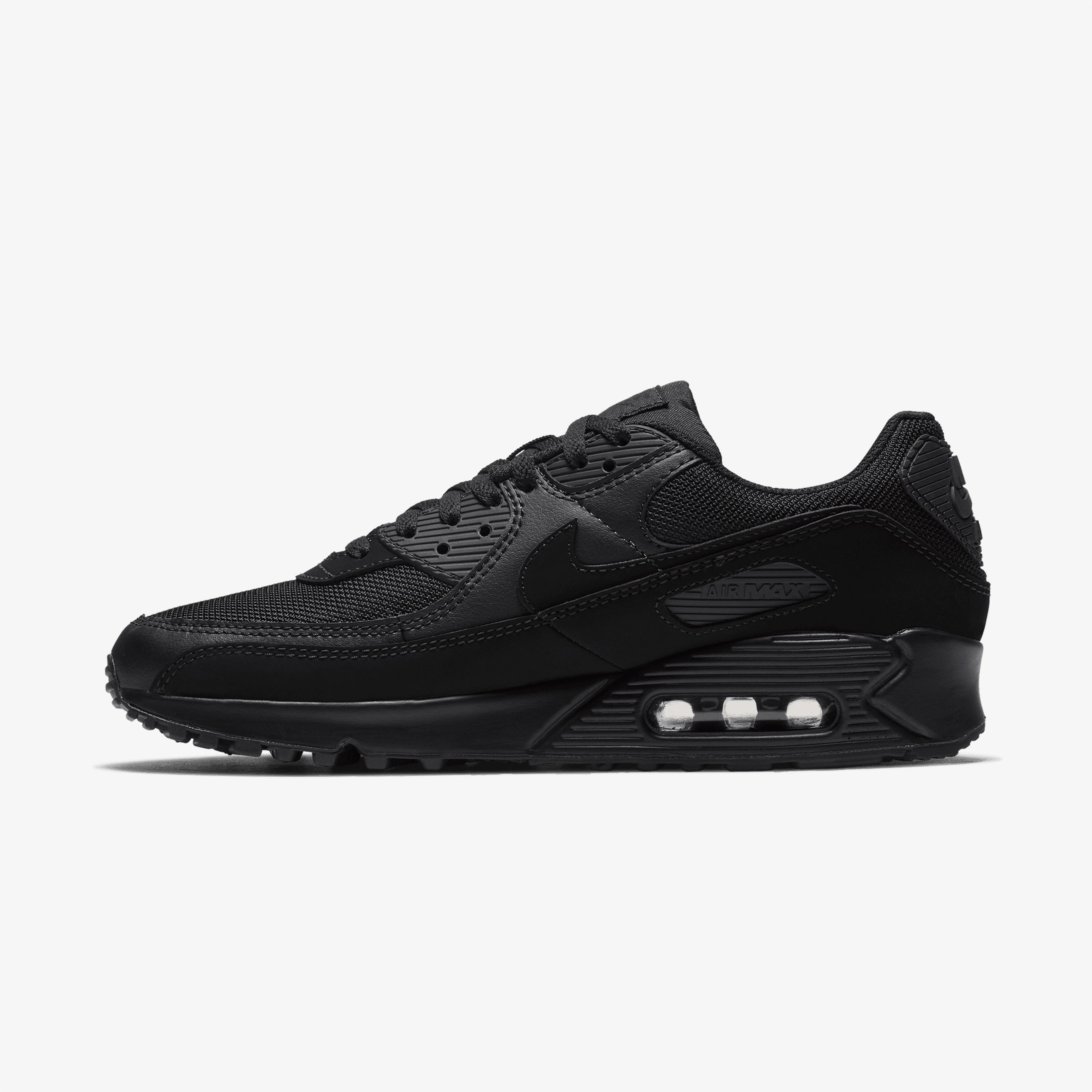 Nike Air Max 90 Erkek Siyah Spor Ayakkabı