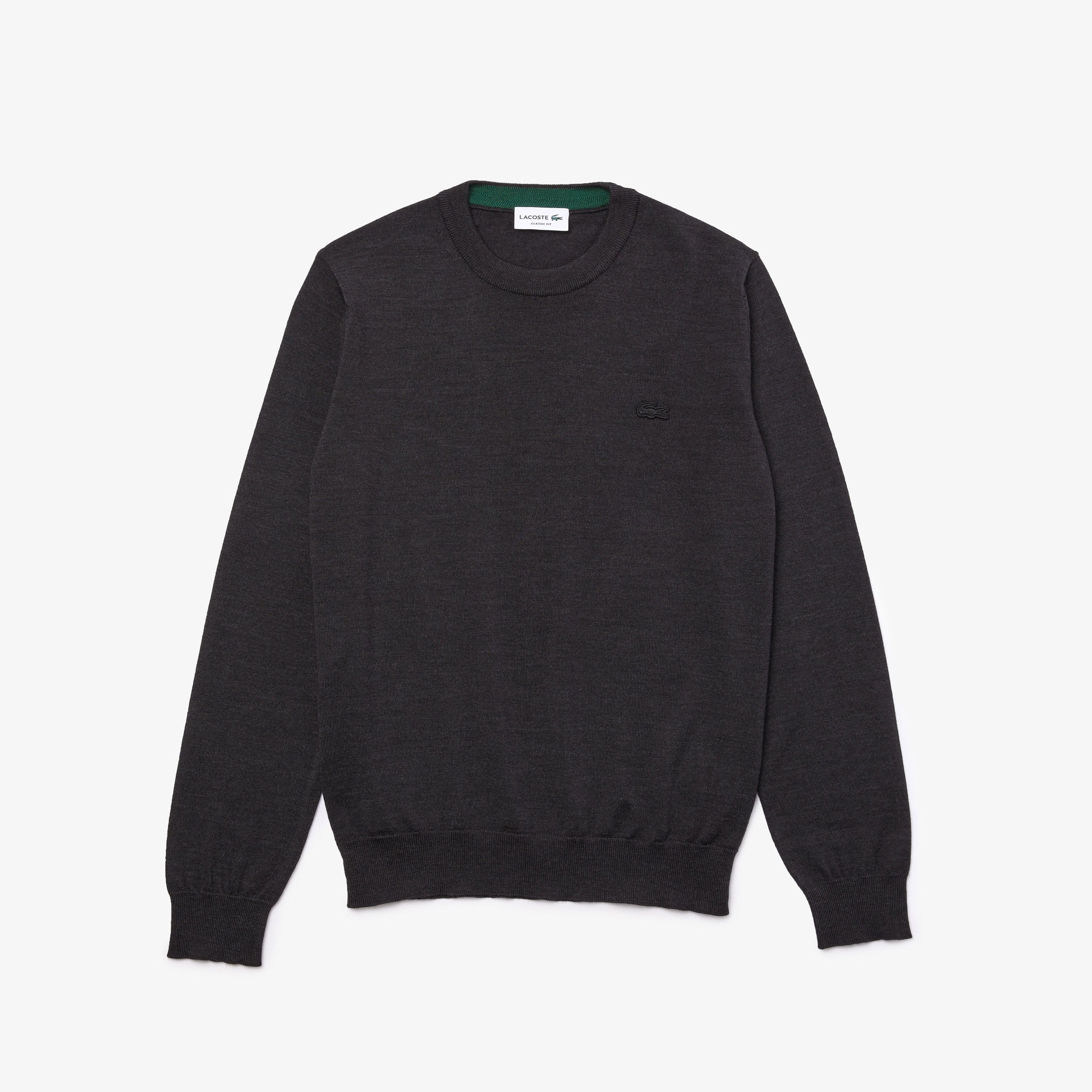 Lacoste Men's Crew Neck Merino Wool Sweater
