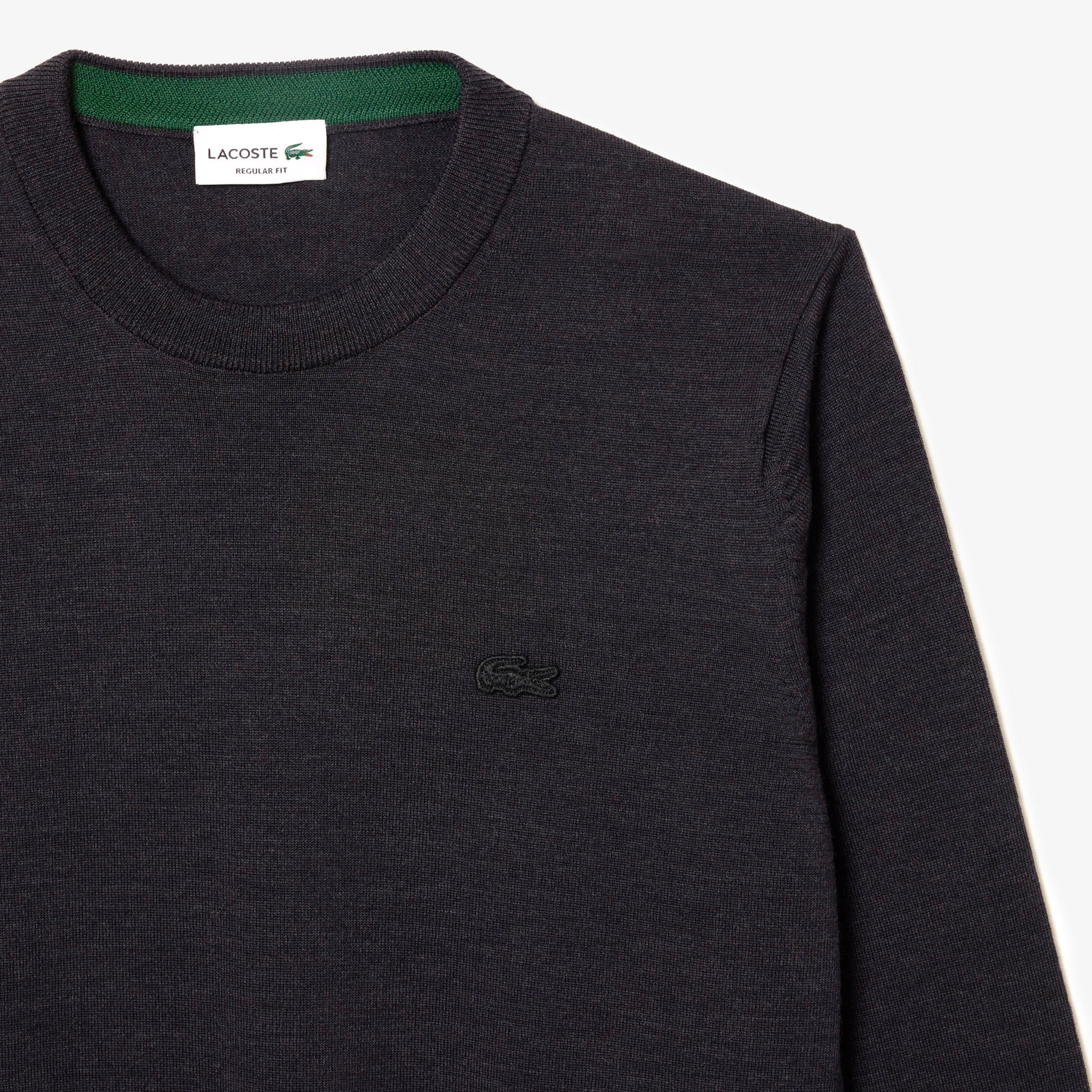 Lacoste Men's Crew Neck Merino Wool Sweater