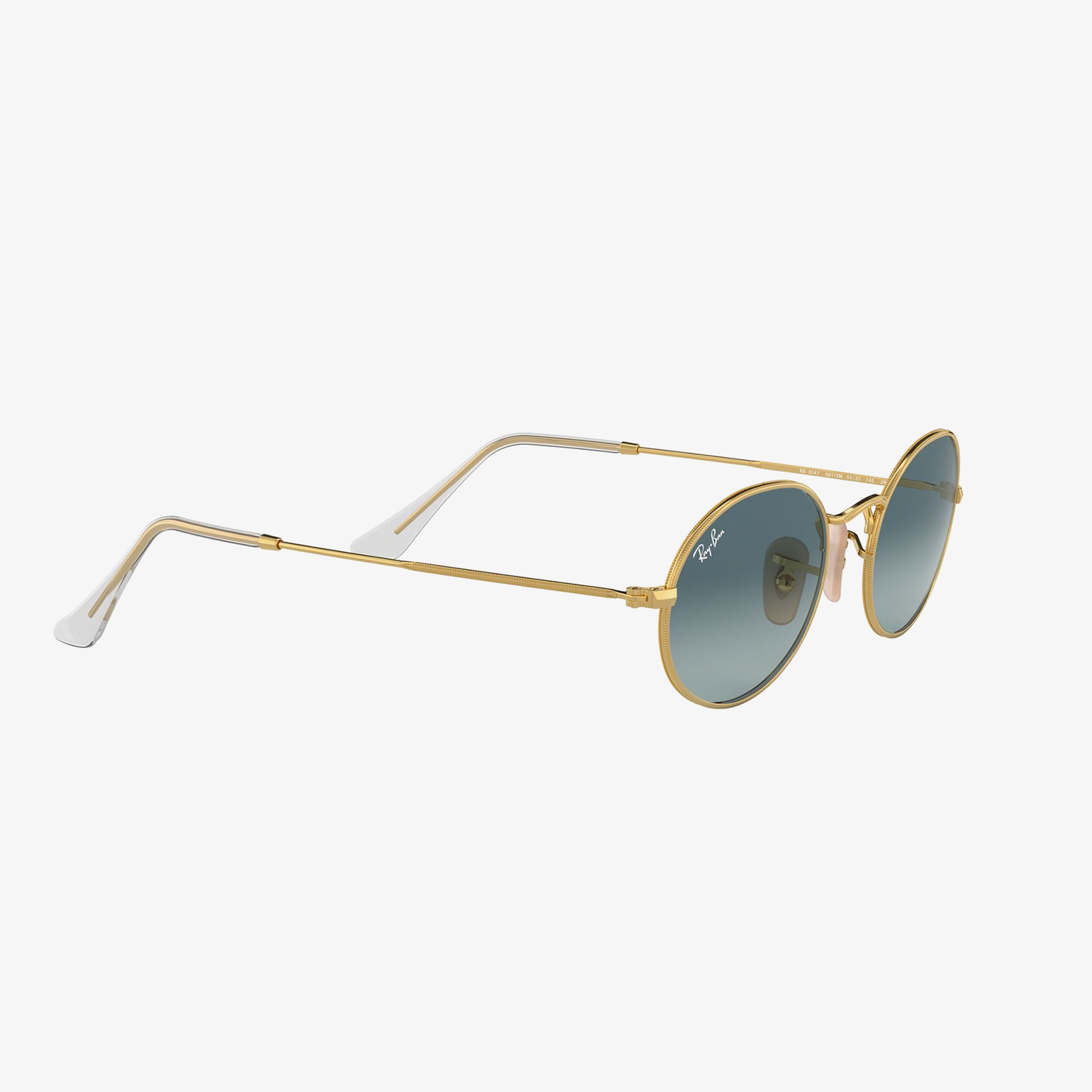RAY-BAN 0RB3547 Oval Unisex Gold Güneş Gözlüğü