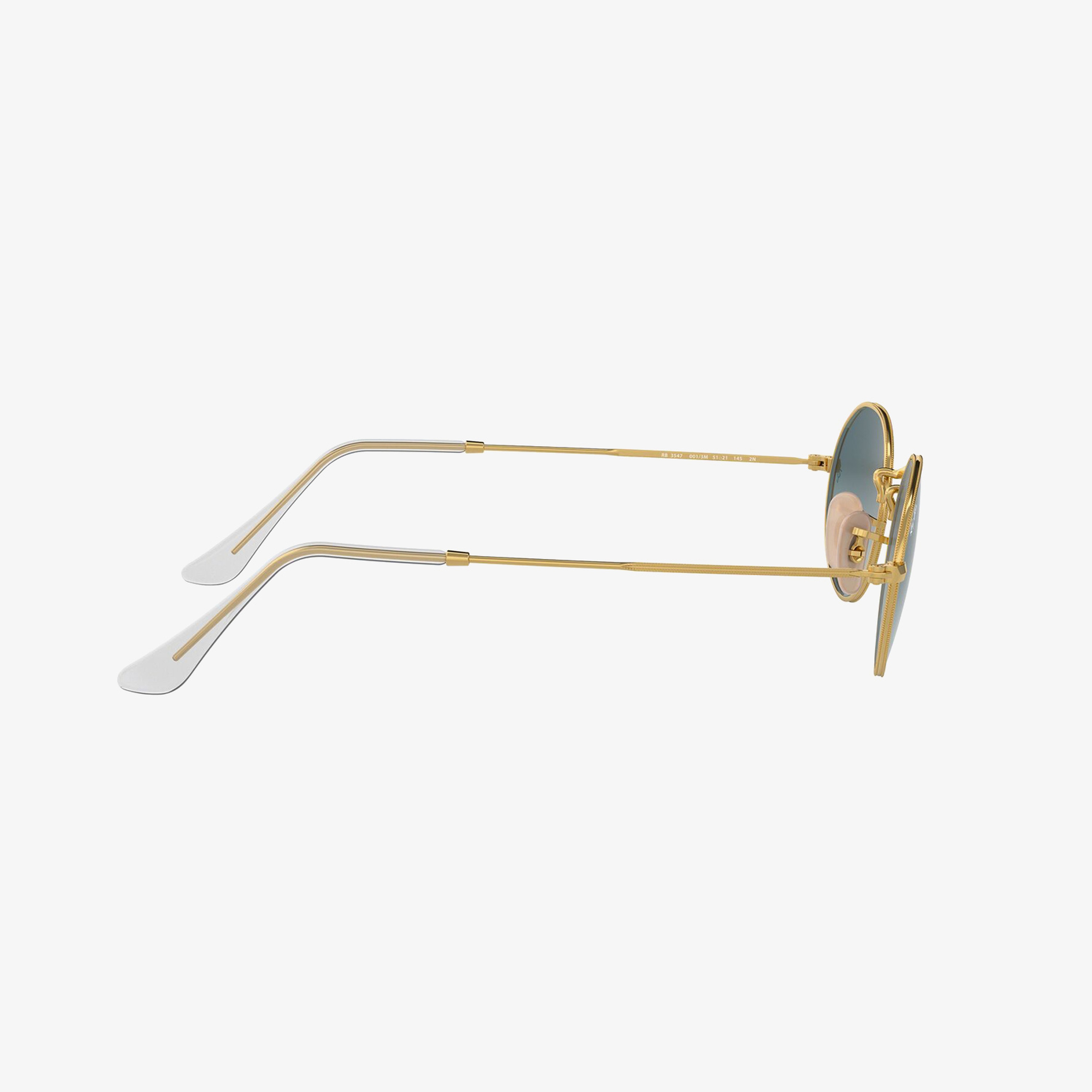 RAY-BAN 0RB3547 Oval Unisex Gold Güneş Gözlüğü