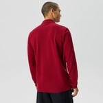 L.12.12 Erkek Classic Fit Uzun Kollu Bordo Polo