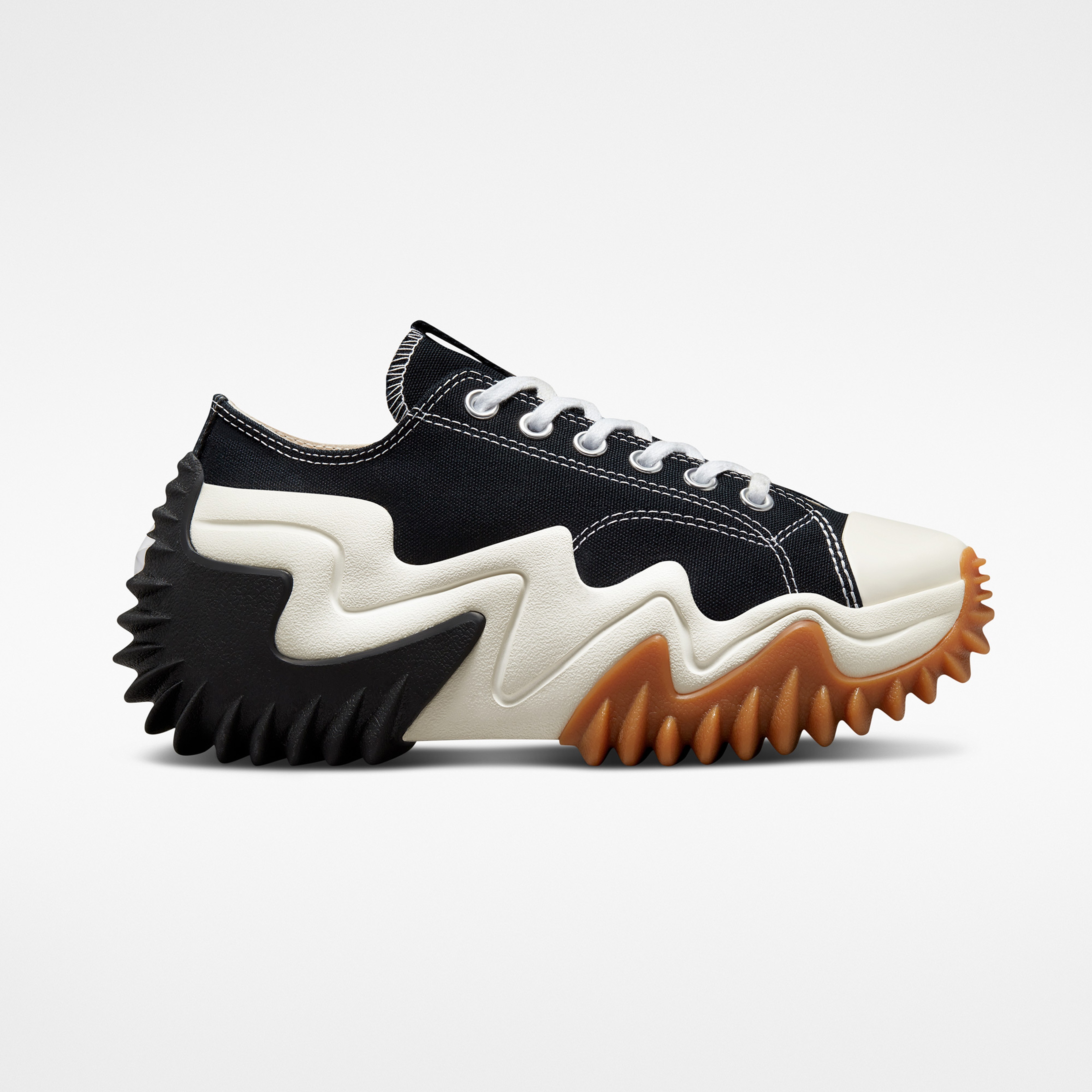 Converse Run Star Motion Canvas Platform Cx Unisex Siyah Sneaker