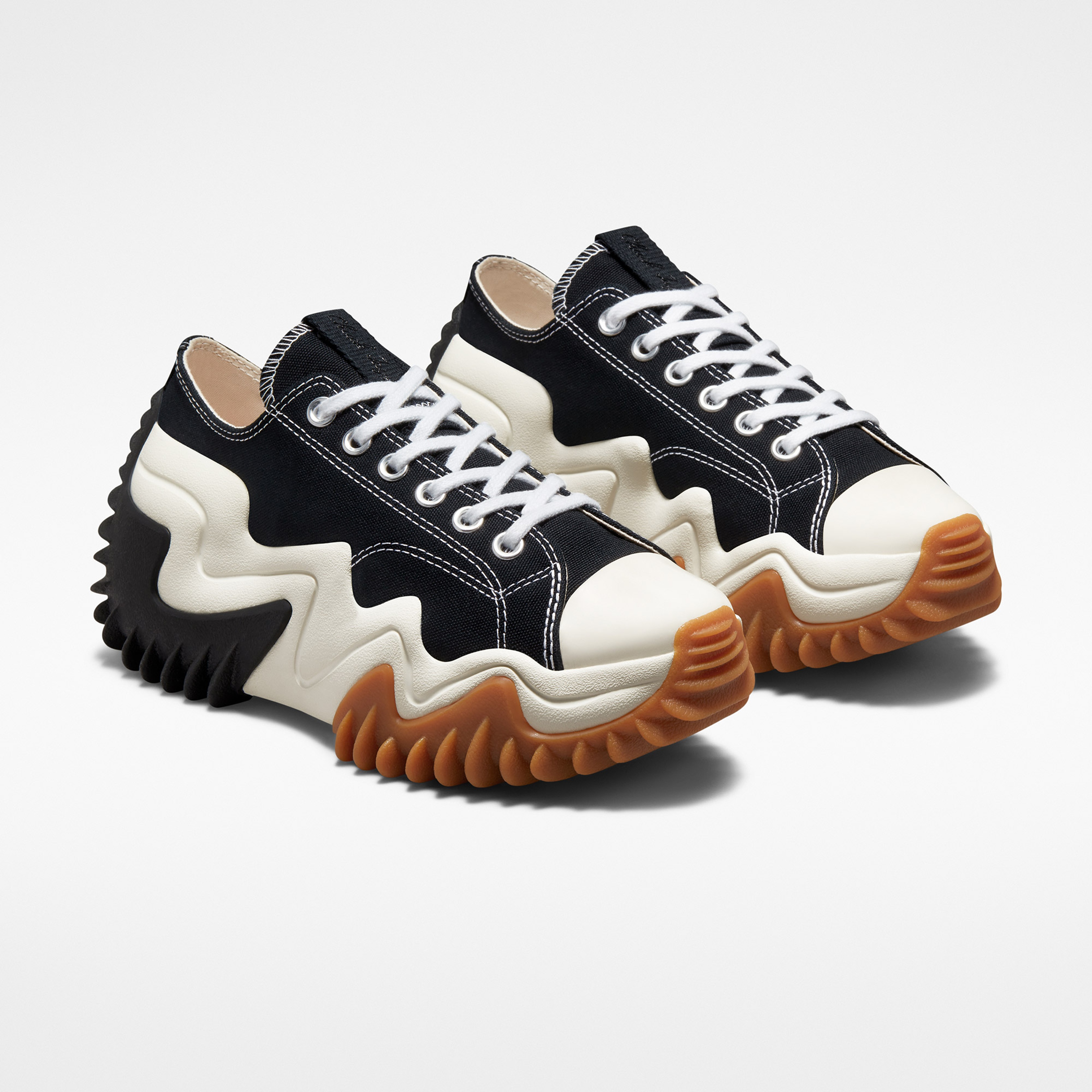 Converse Run Star Motion Canvas Platform Cx Unisex Siyah Sneaker