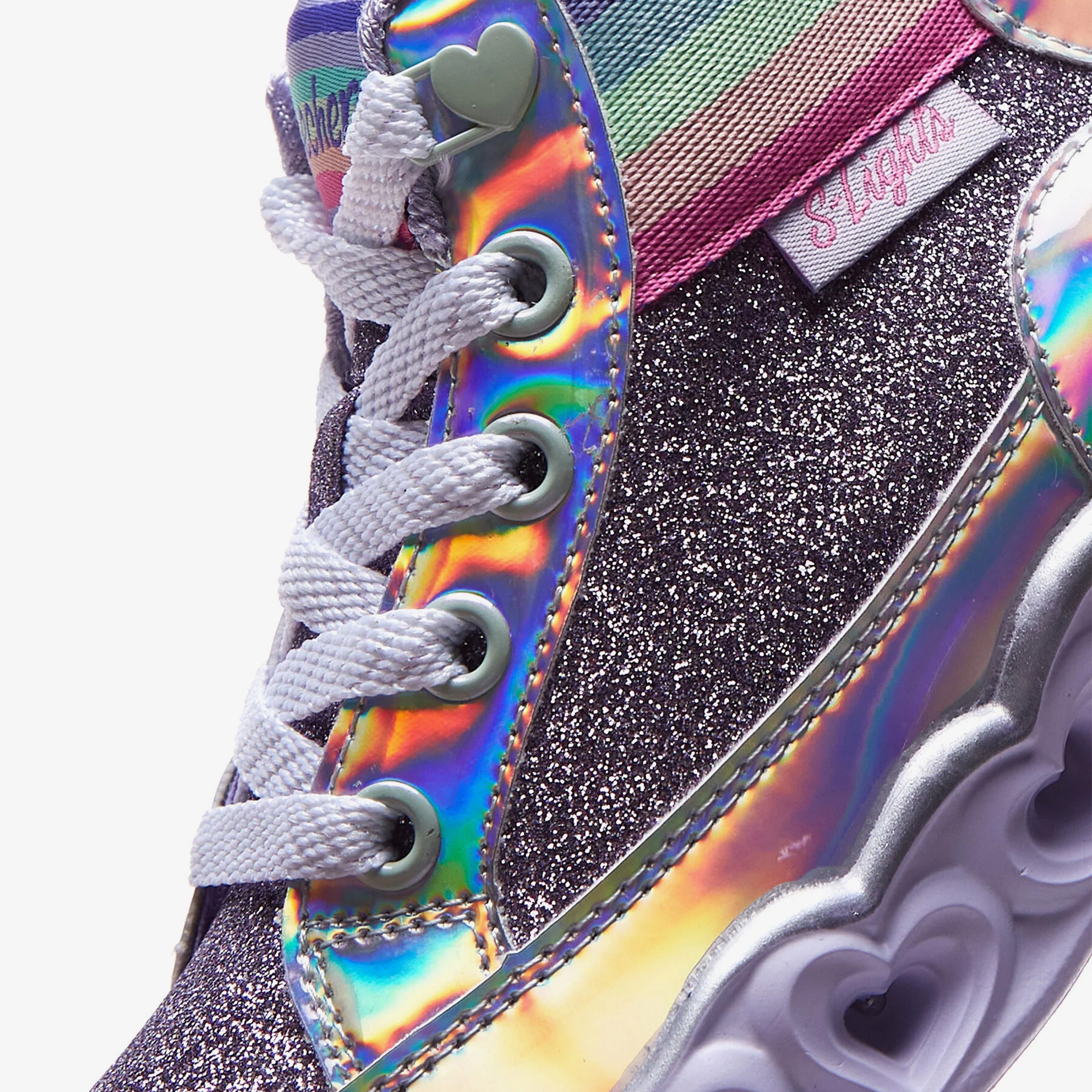 Skechers Heart Lights Çocuk Mor Bot