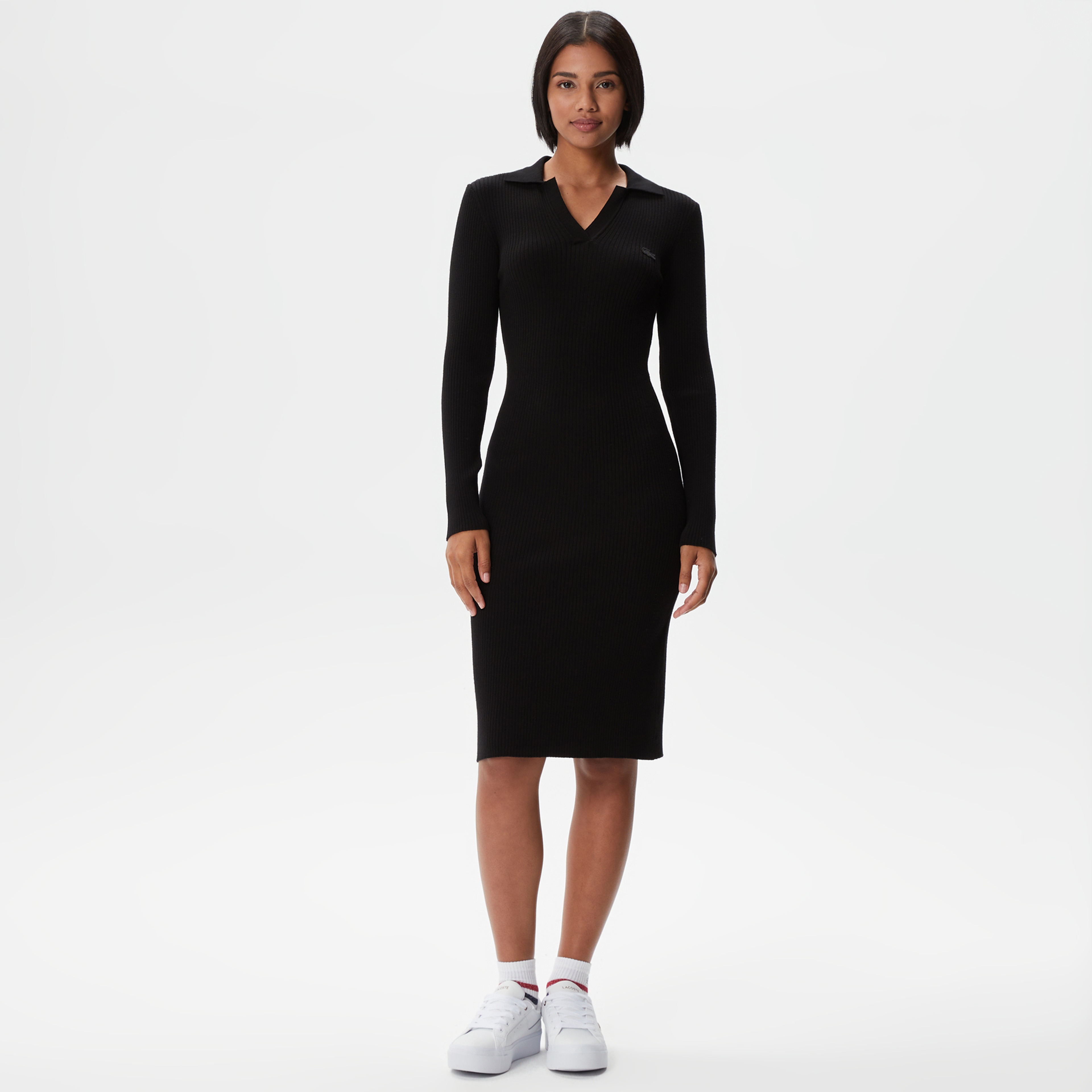 Lacoste Kadın Siyah Elbise