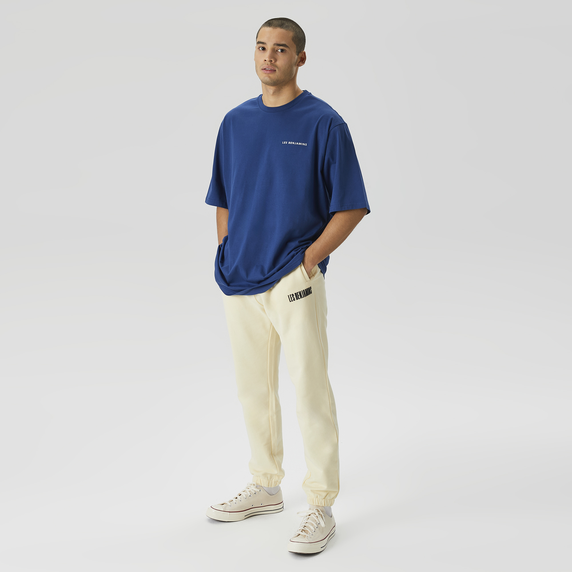 Les Benjamins Core Erkek Lacivert T-Shirt