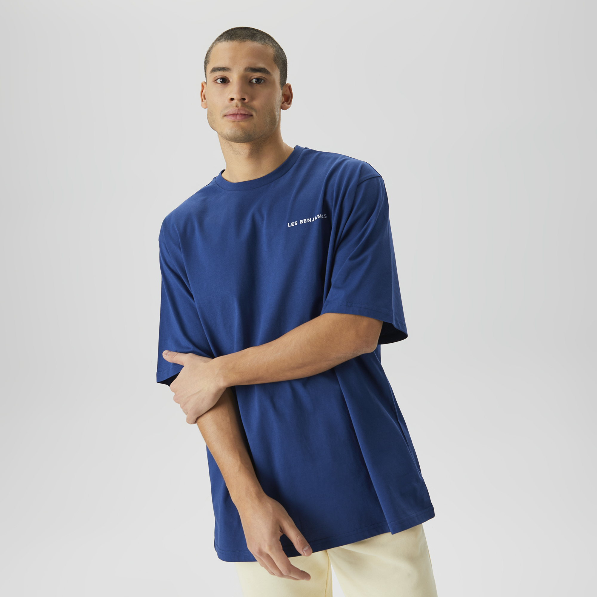 Les Benjamins Core Erkek Lacivert T-Shirt