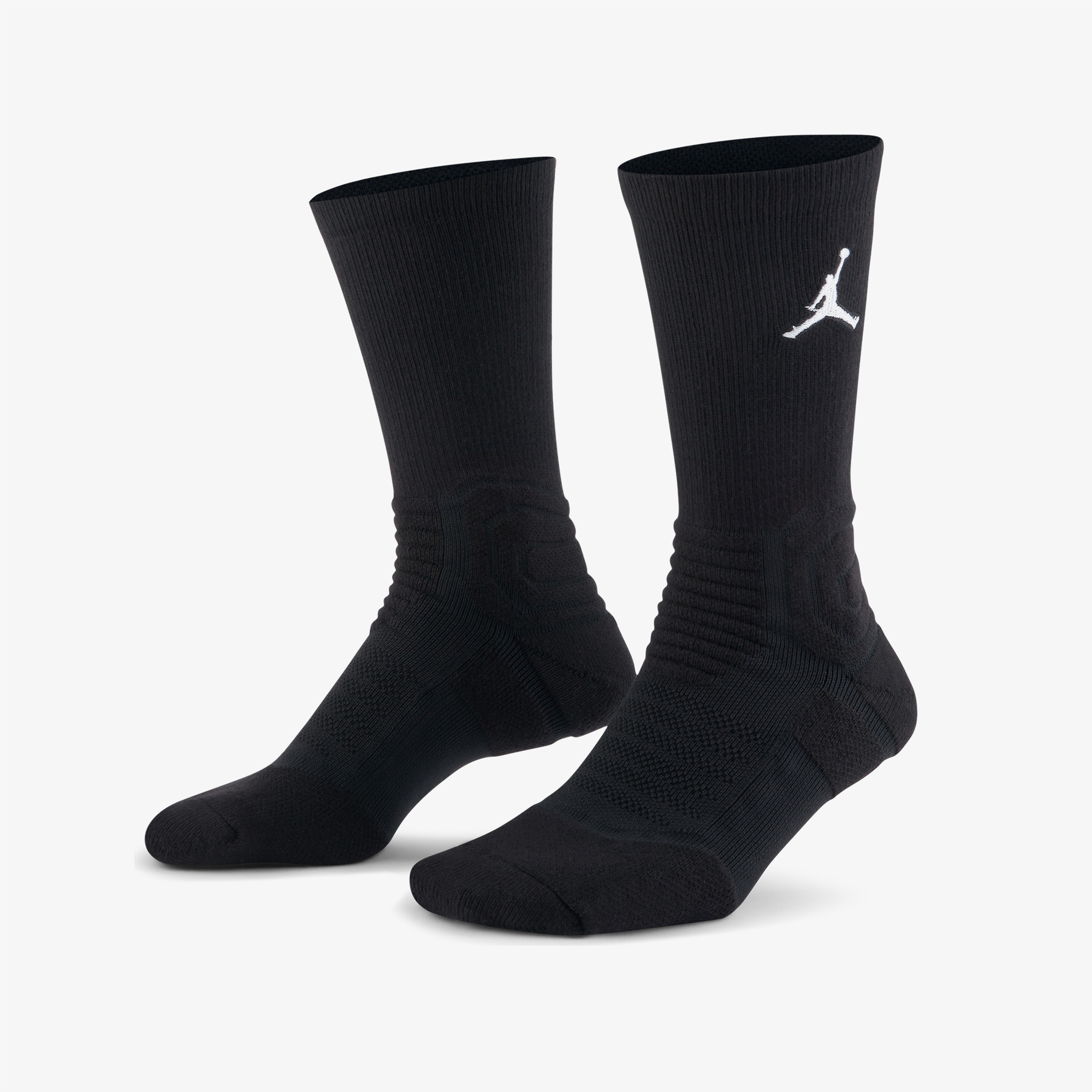 Jordan Flight Crew Unisex Siyah Çorap