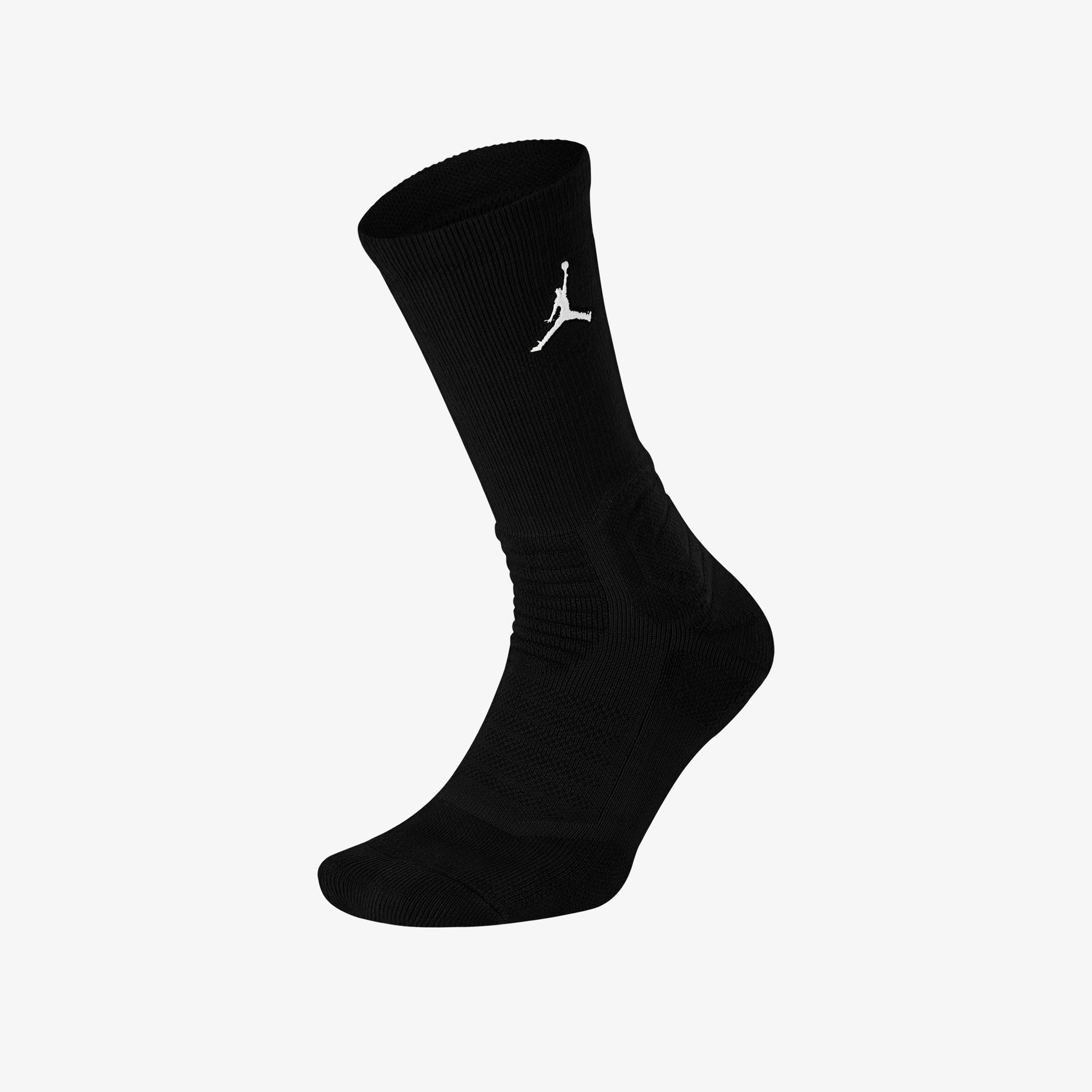 Jordan Flight Crew Unisex Siyah Çorap