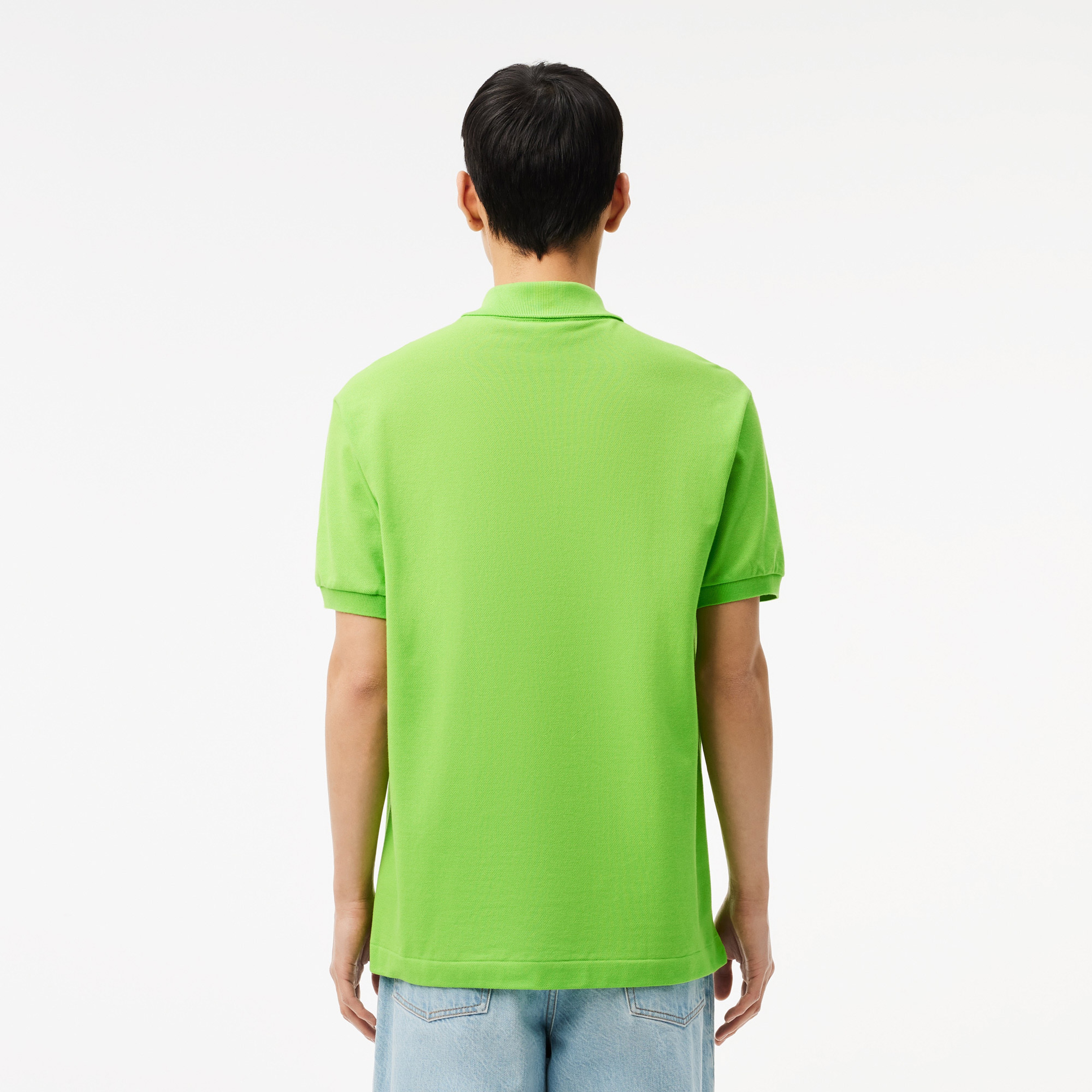 L.12.12 Erkek Classic Fit Yeşil Polo