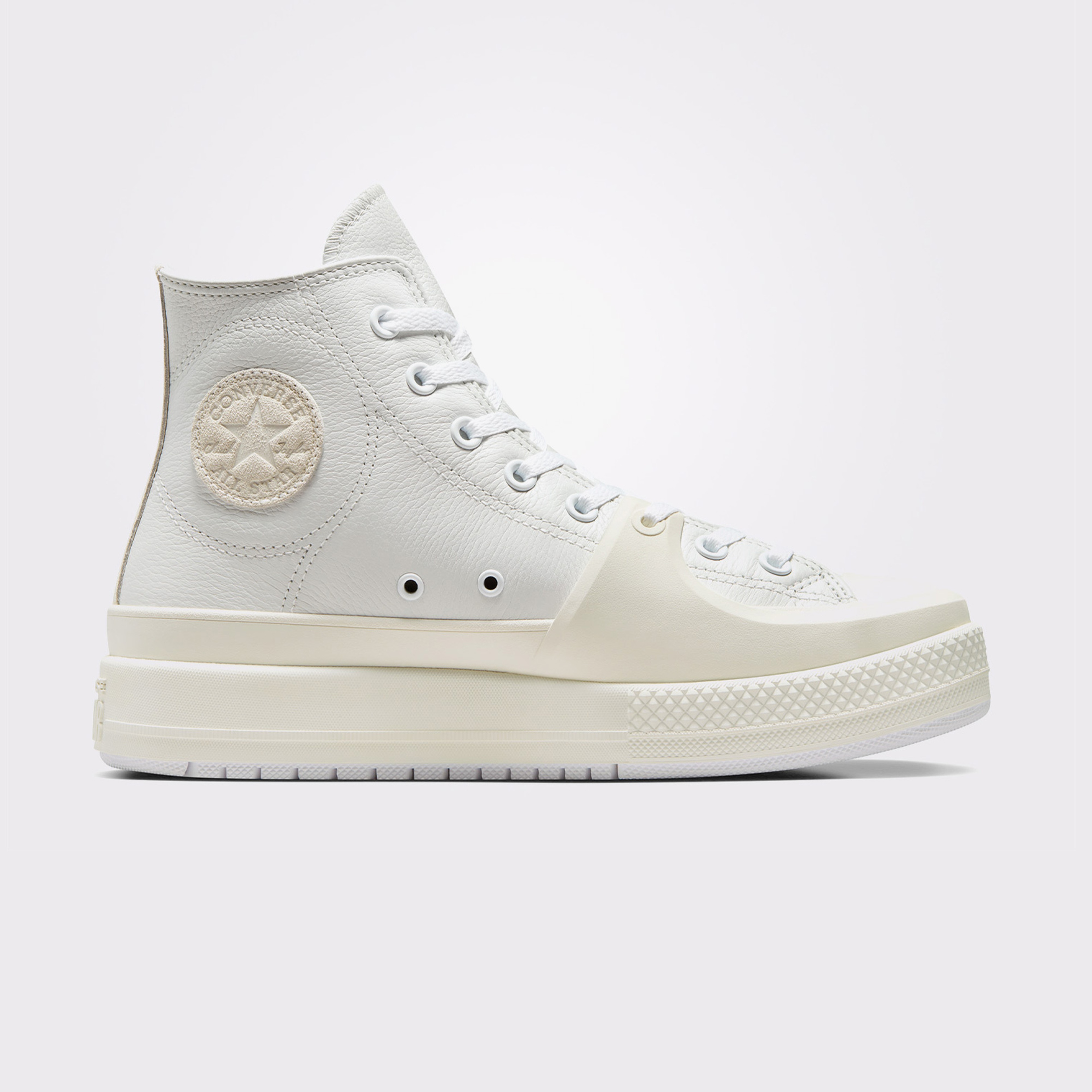 Converse Chuck Taylor All Star Construct Leather Unisex Beyaz Sneaker