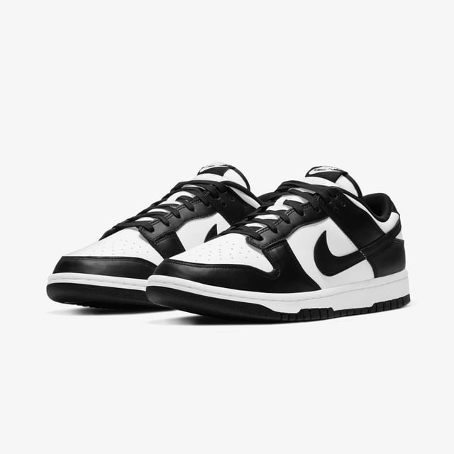 Nike Nike Siyah Dunk Low Retro White Black Spor Ayakkabı Sneaker | Occasion Siyah - 3. görsel