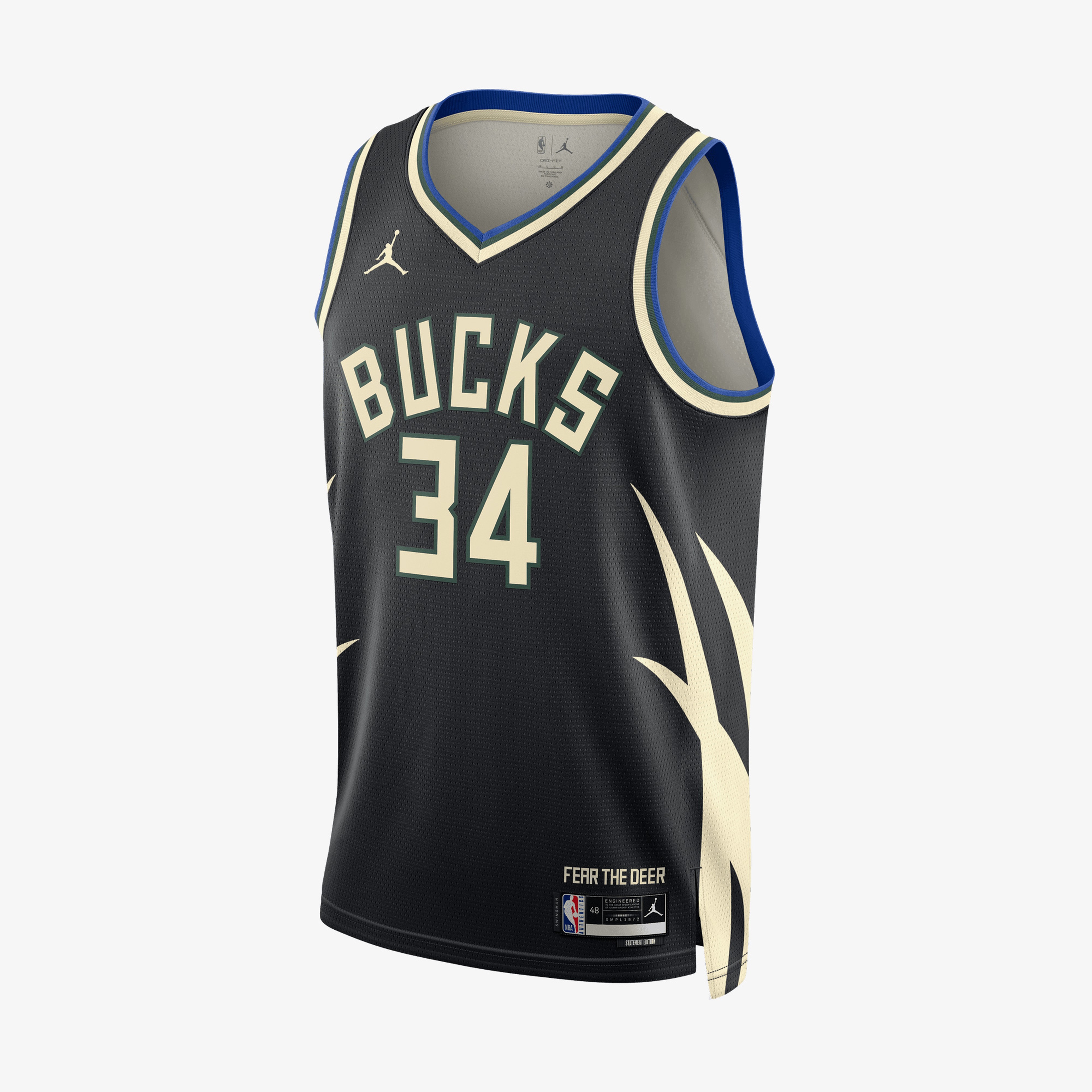 Nike Milwaukee Bucks Giannis Antetekoumpo Erkek Yeşil Basketbol Forması