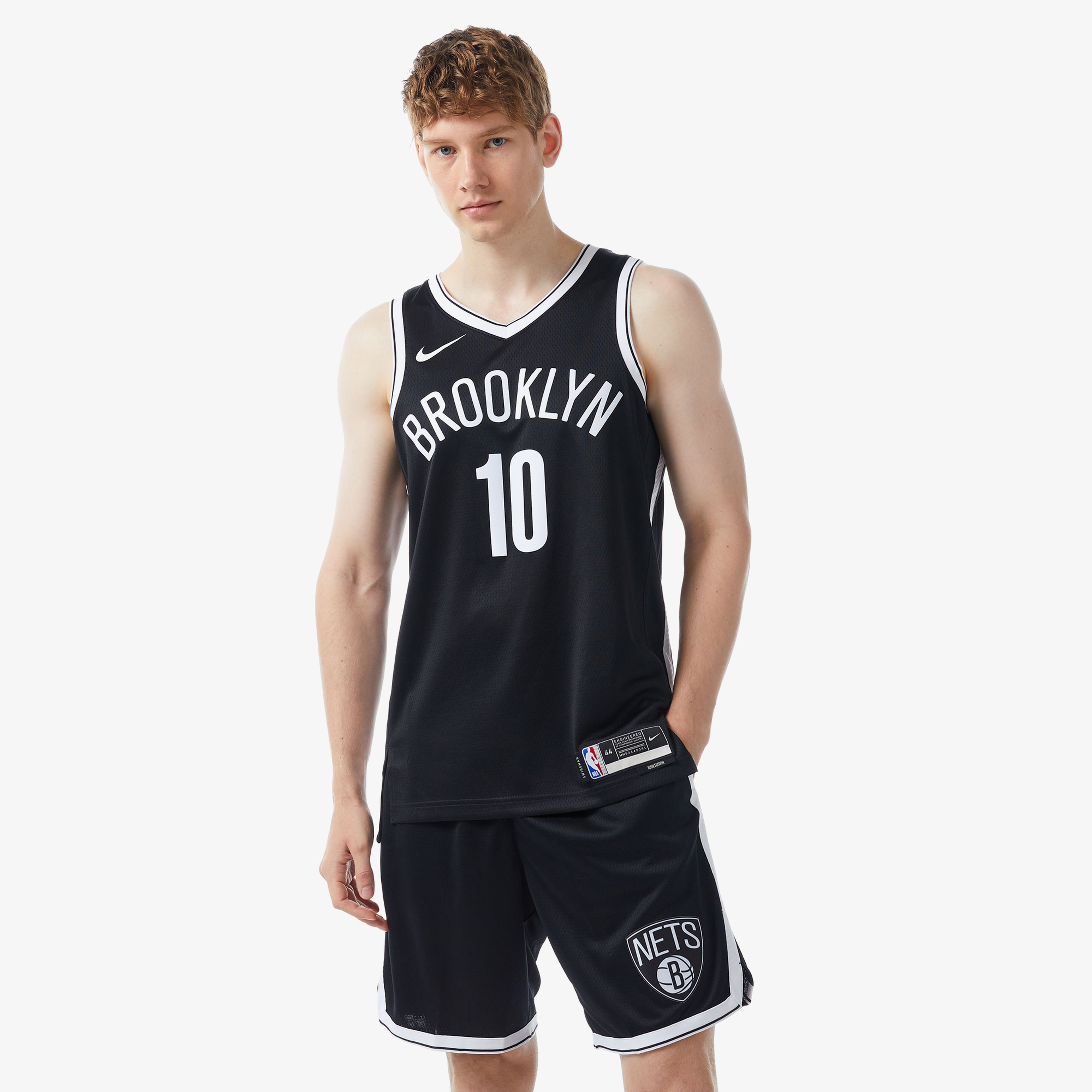 Nike Ben Simmons Brooklyn Nets Icon Edition Dri-FIT NBA Swingman Erkek Siyah Forma