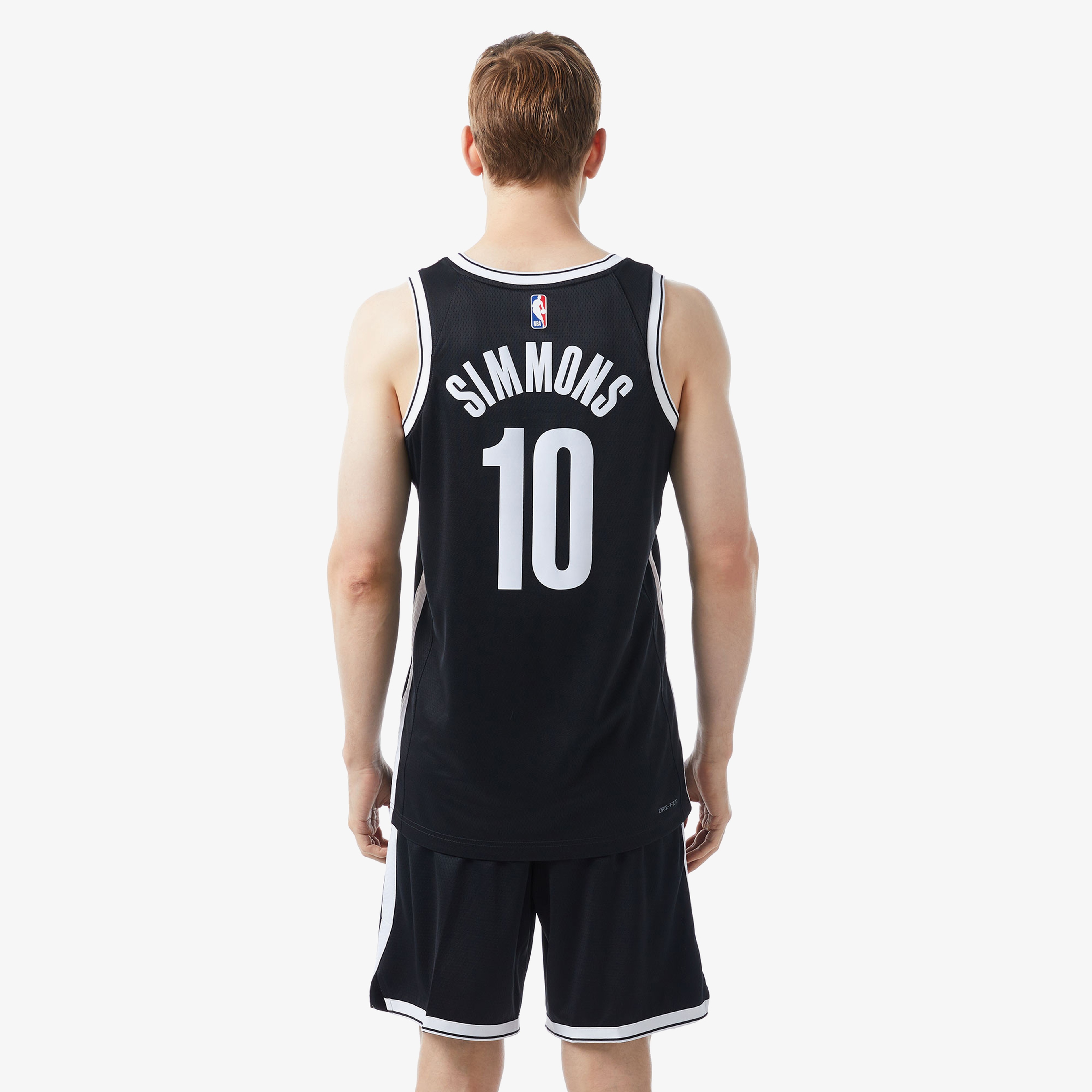 Nike Ben Simmons Brooklyn Nets Icon Edition Dri-FIT NBA Swingman Erkek Siyah Forma