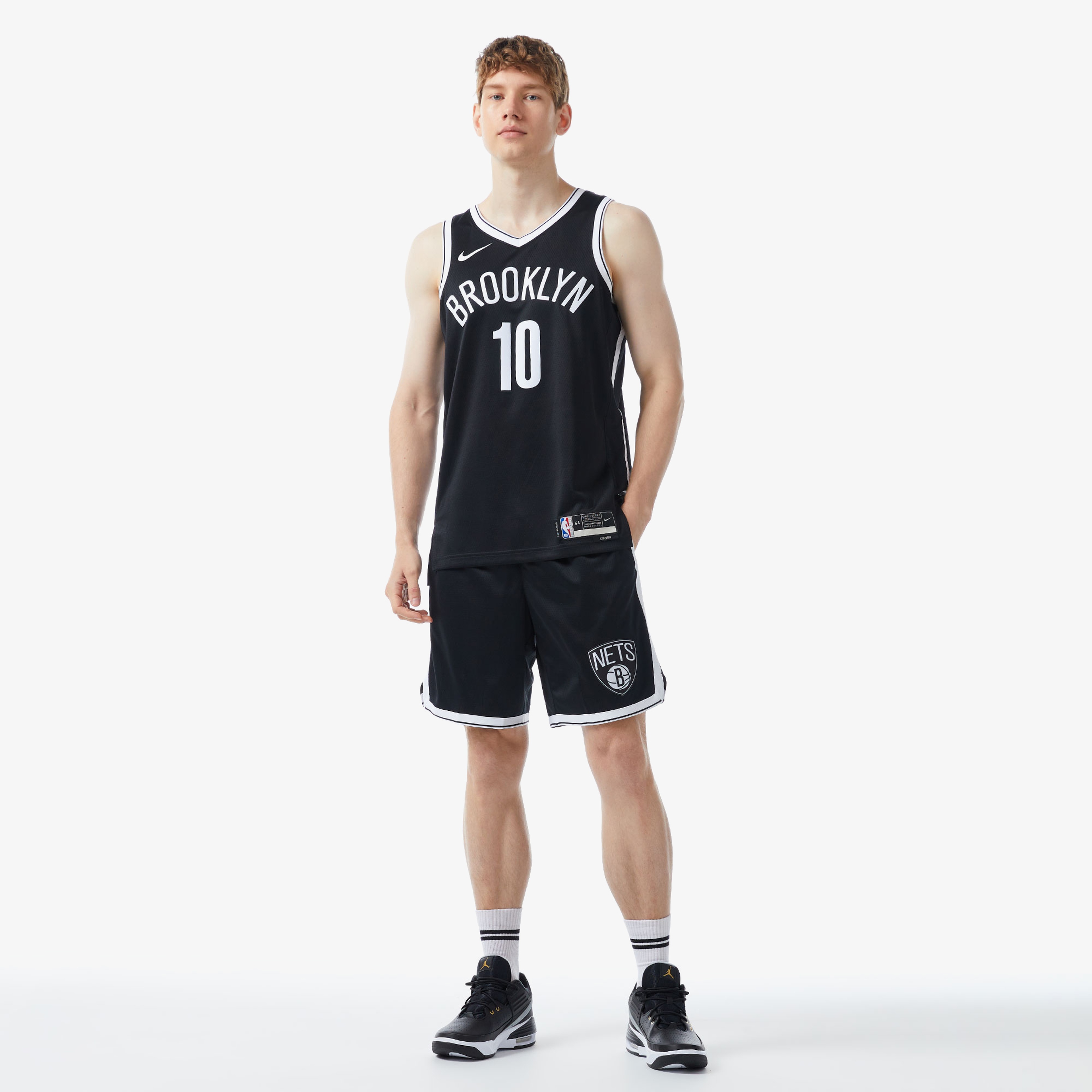 Nike Ben Simmons Brooklyn Nets Icon Edition Dri-FIT NBA Swingman Erkek Siyah Forma