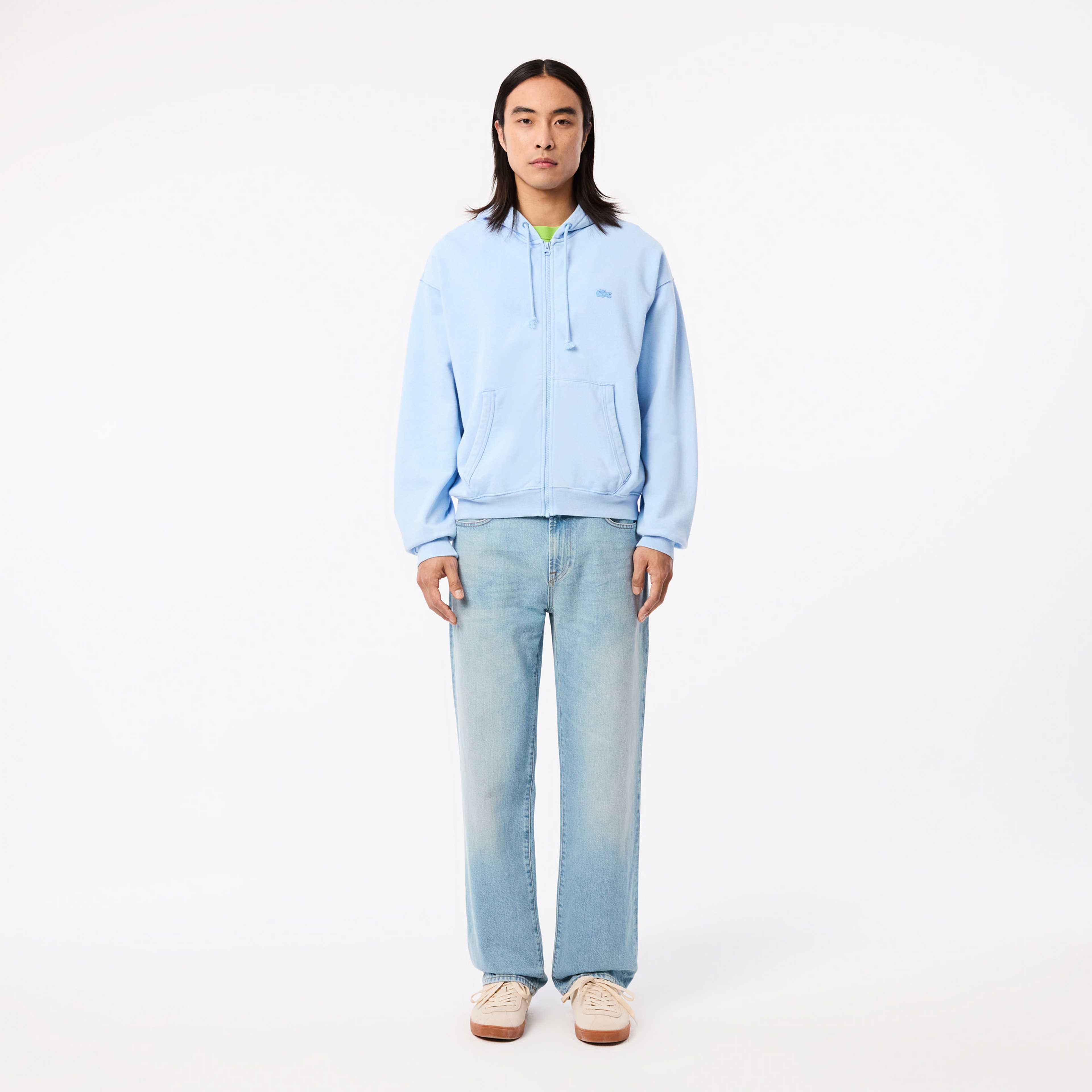 Erkek Straight Fit Mavi Pantolon