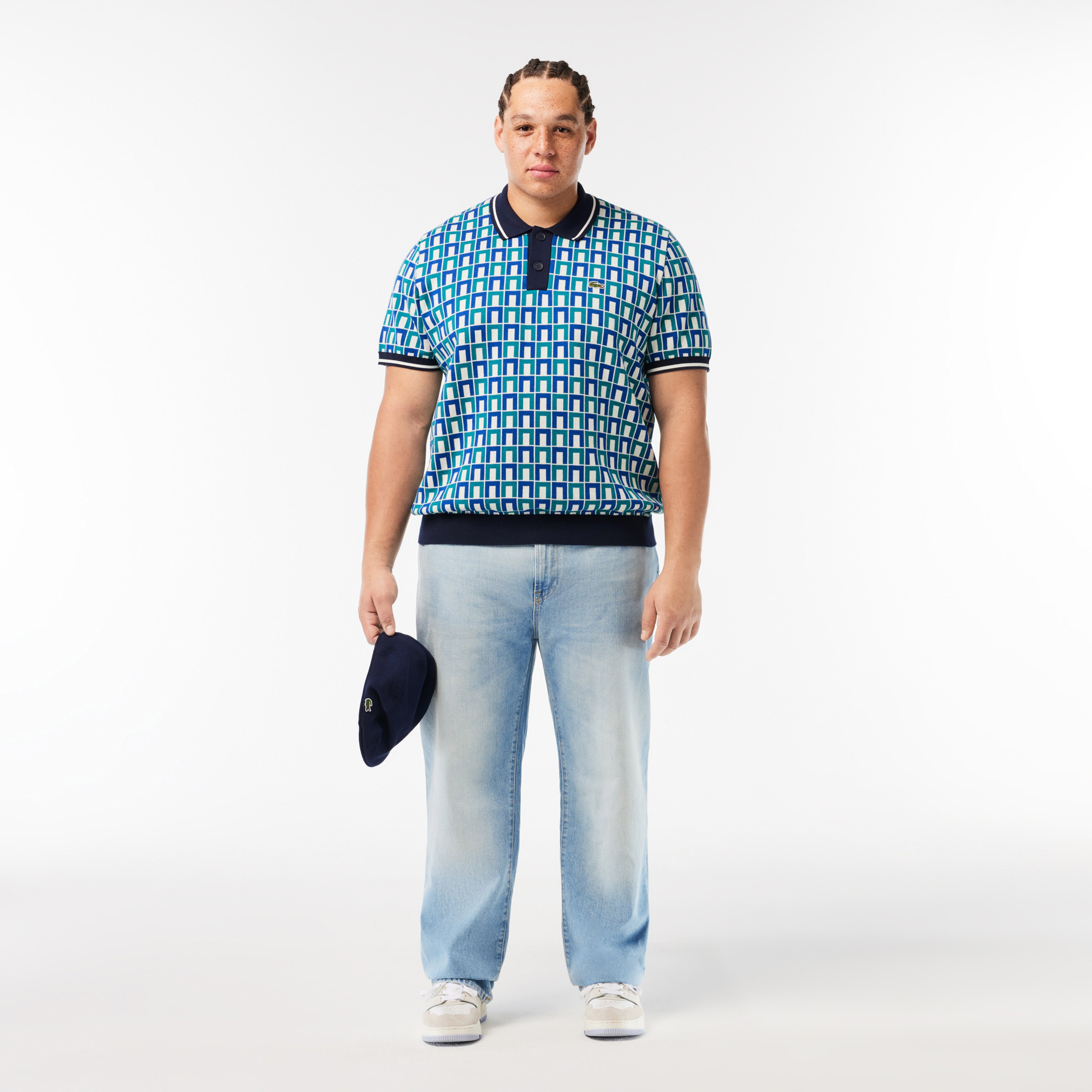 Erkek Straight Fit Mavi Pantolon