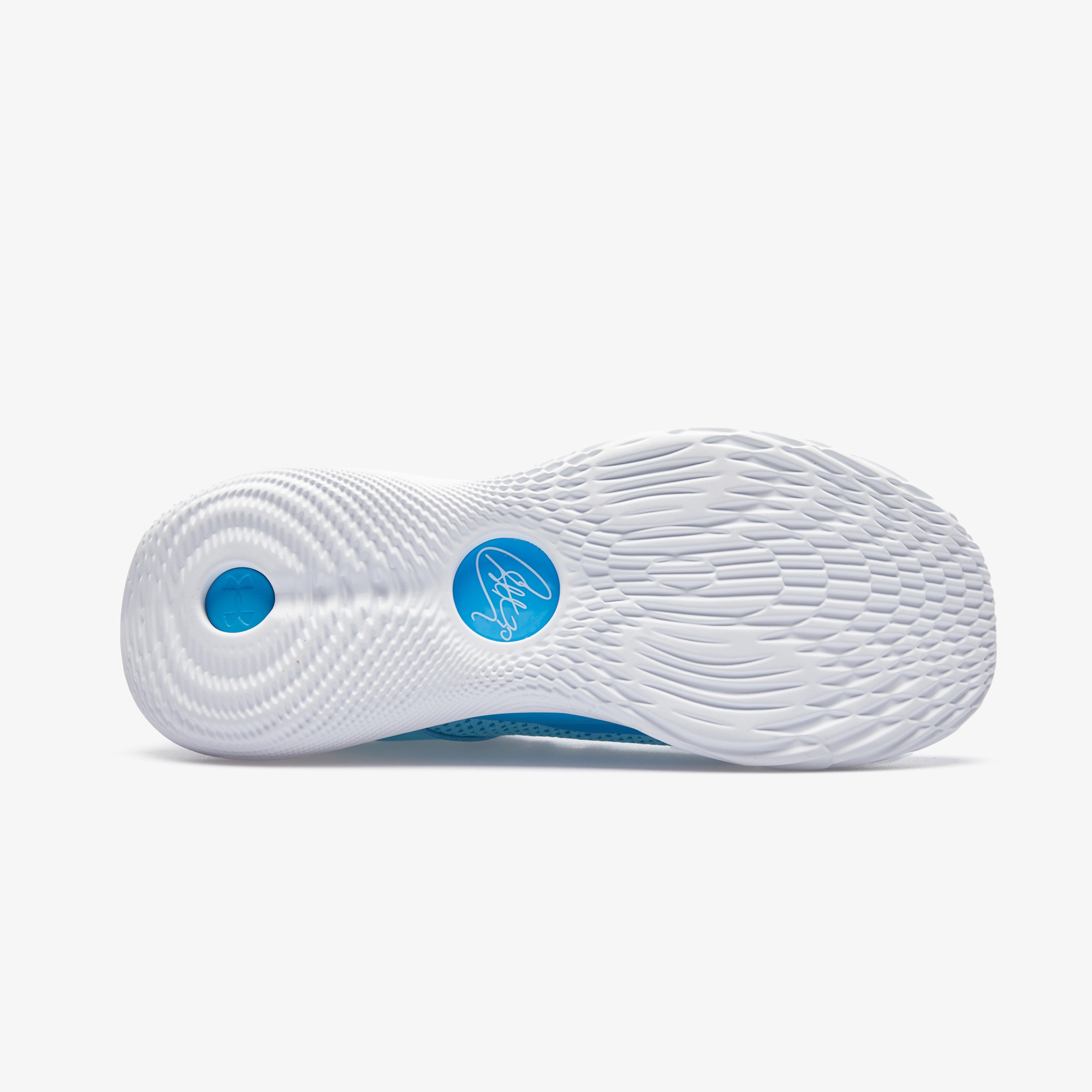 Under Armour Curry 11 Mouthguard Lace Regular Erkek Mavi Basketbol Ayakkabısı