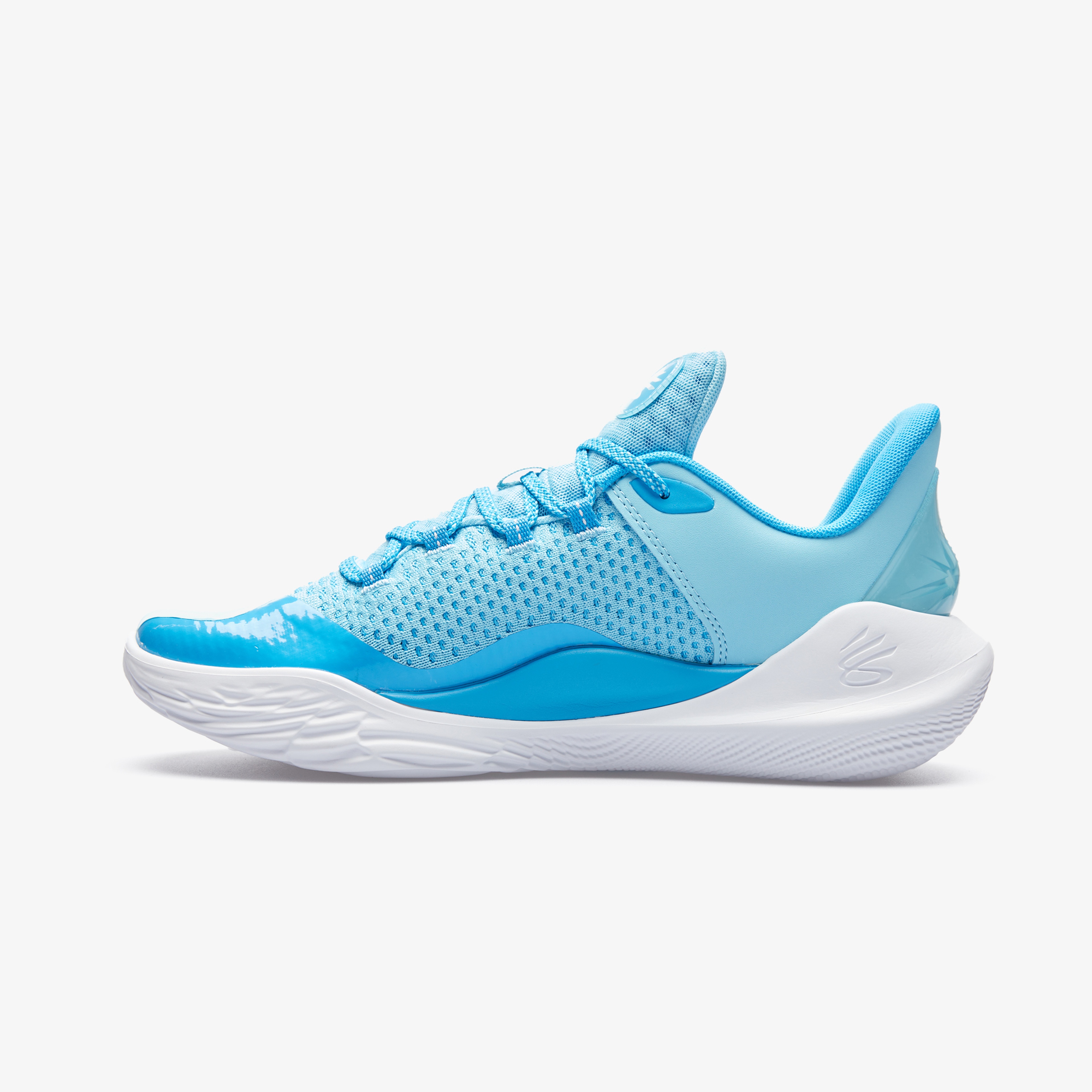 Under Armour Curry 11 Mouthguard Lace Regular Erkek Mavi Basketbol Ayakkabısı