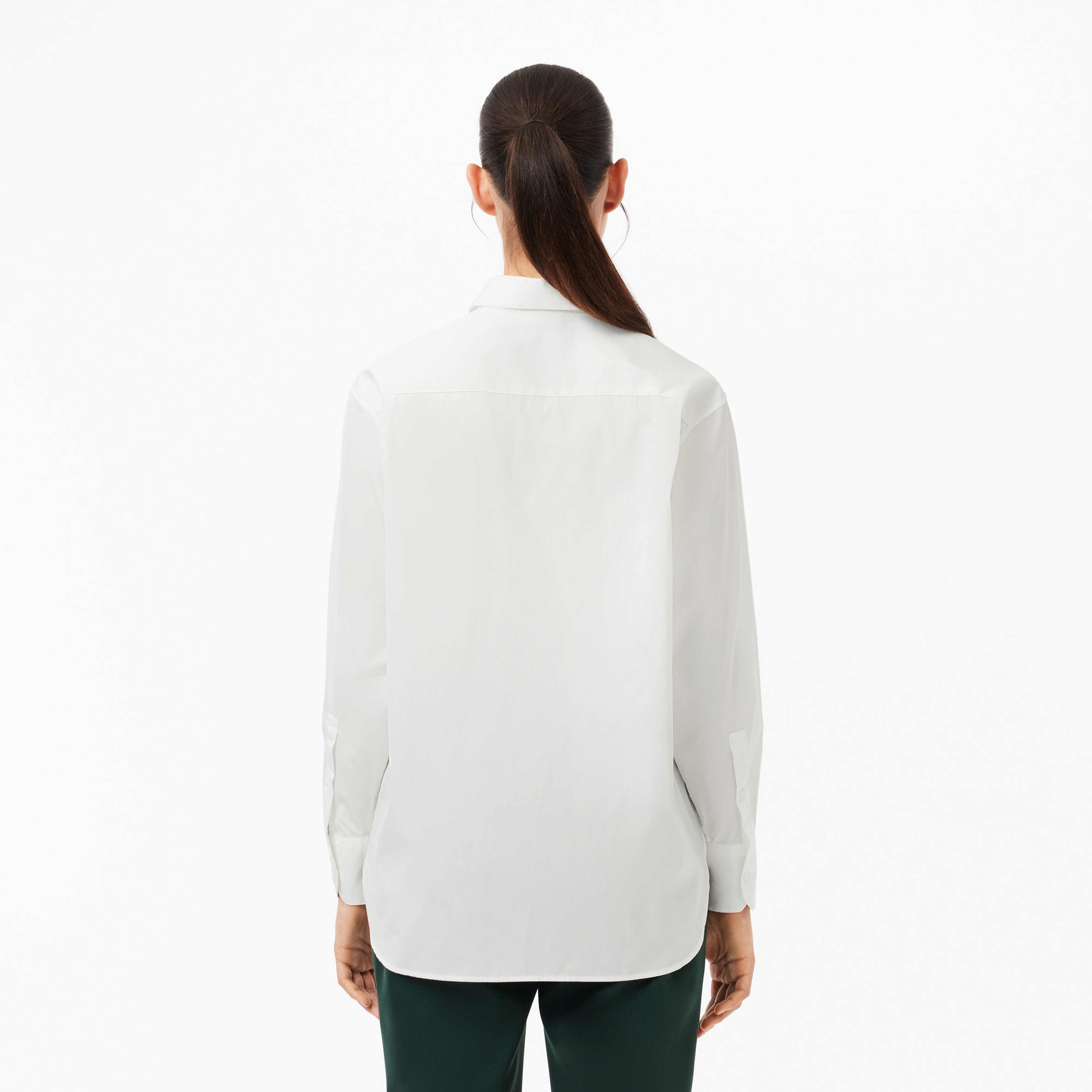 Kadın Oversize Beyaz Gömlek