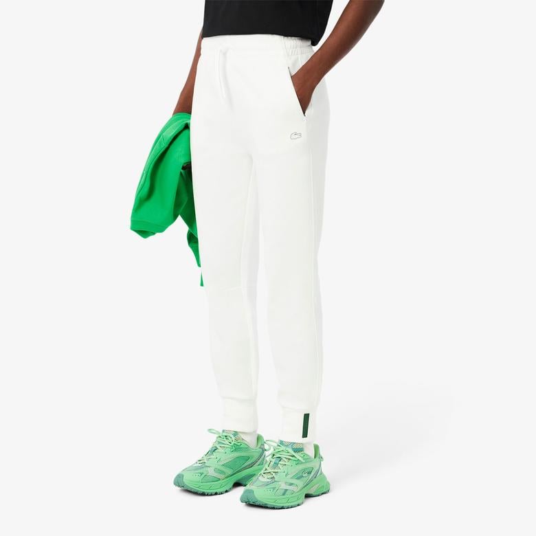 Kadın Tapered Fit Beyaz Eşofman Altı