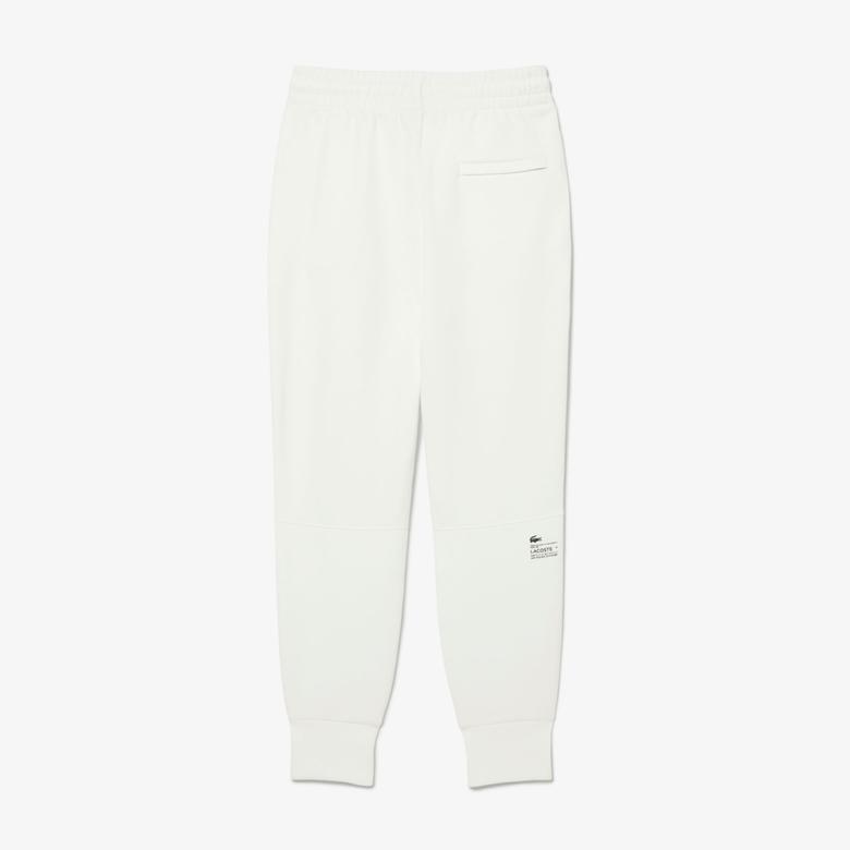 Kadın Tapered Fit Beyaz Eşofman Altı