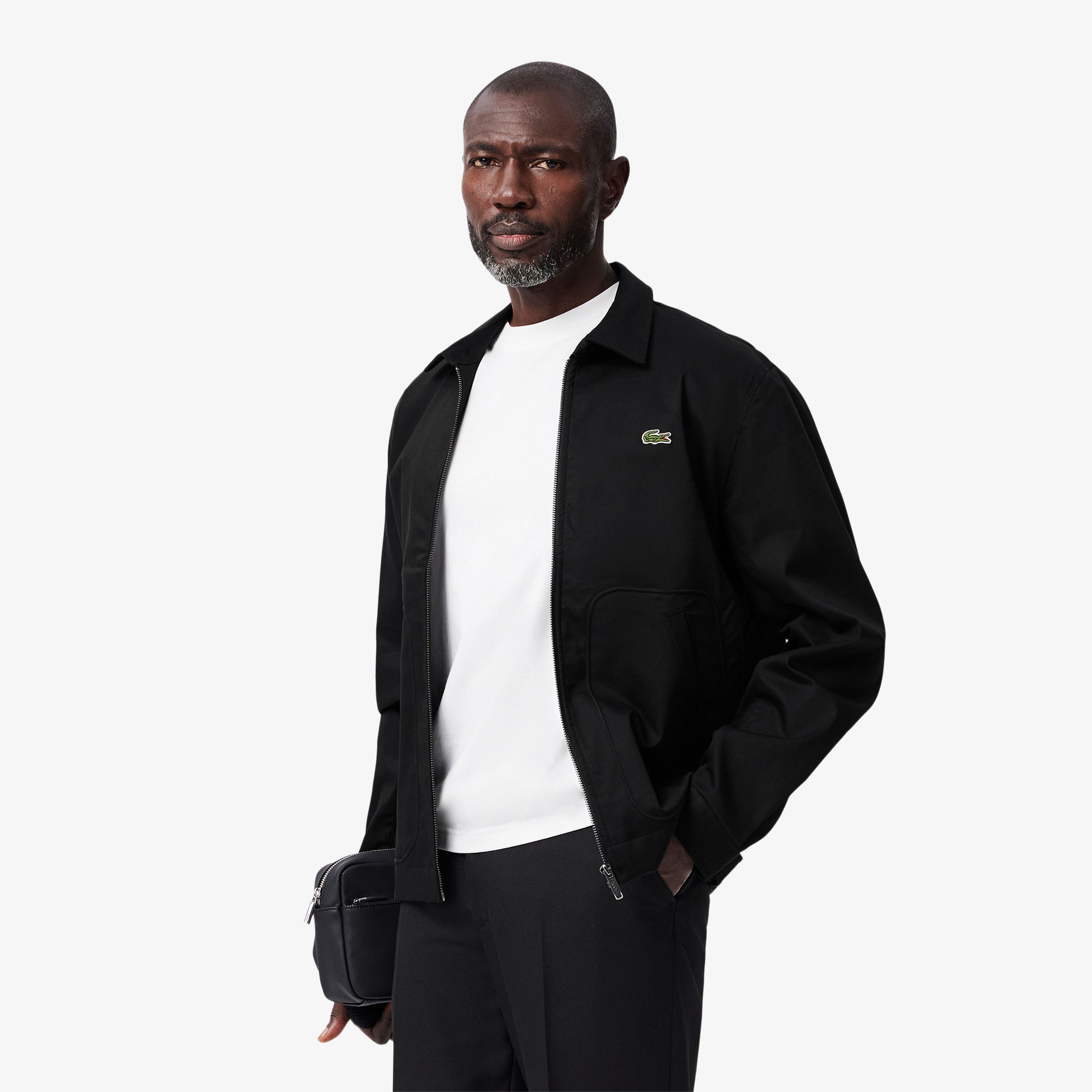 Erkek Gömlek Yaka Siyah Ceket