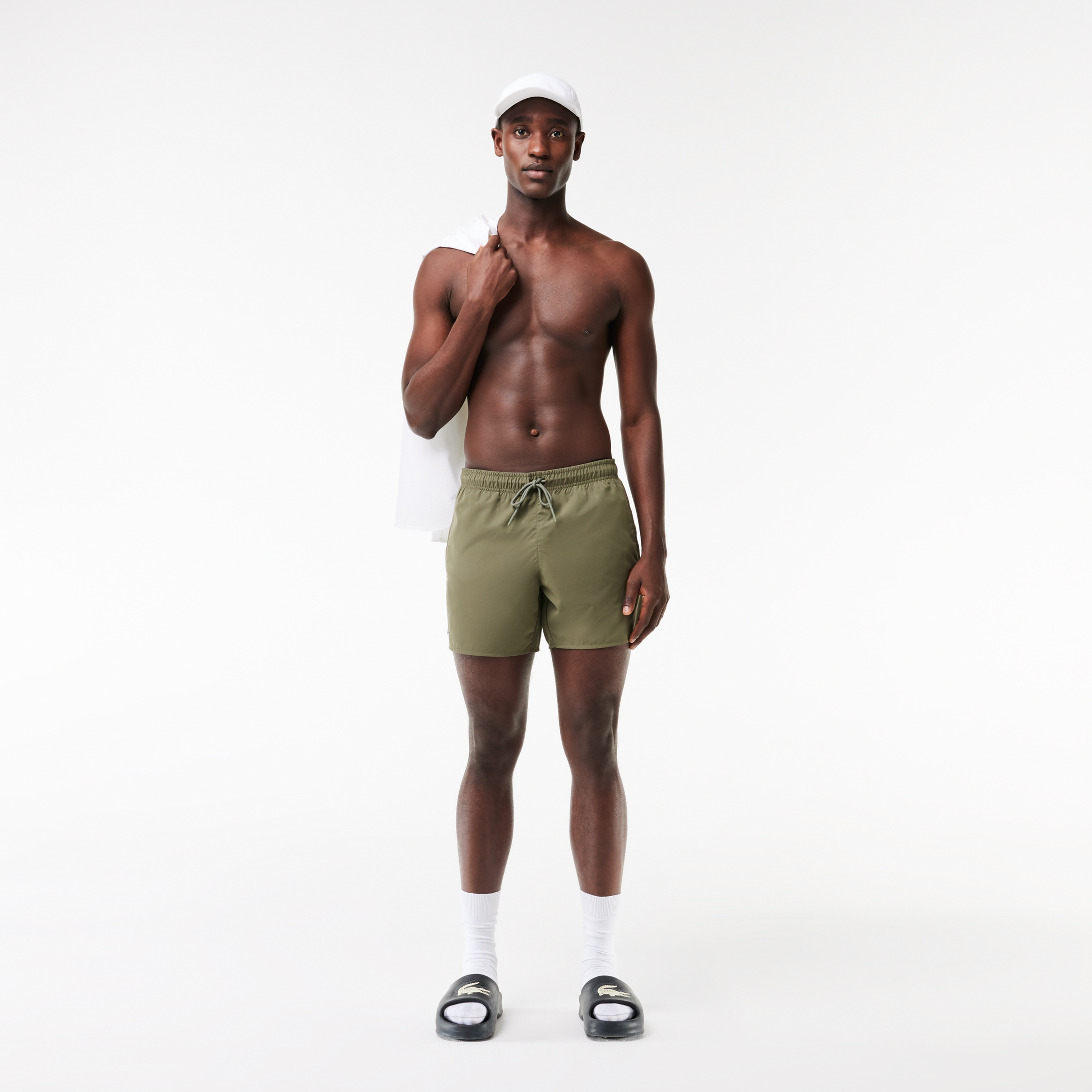 Lacoste Erkek Yeşil Mayo Şort