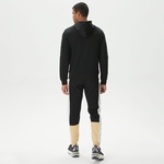 Erkek Regular Fit Renk Bloklu Siyah Eşofman Altı