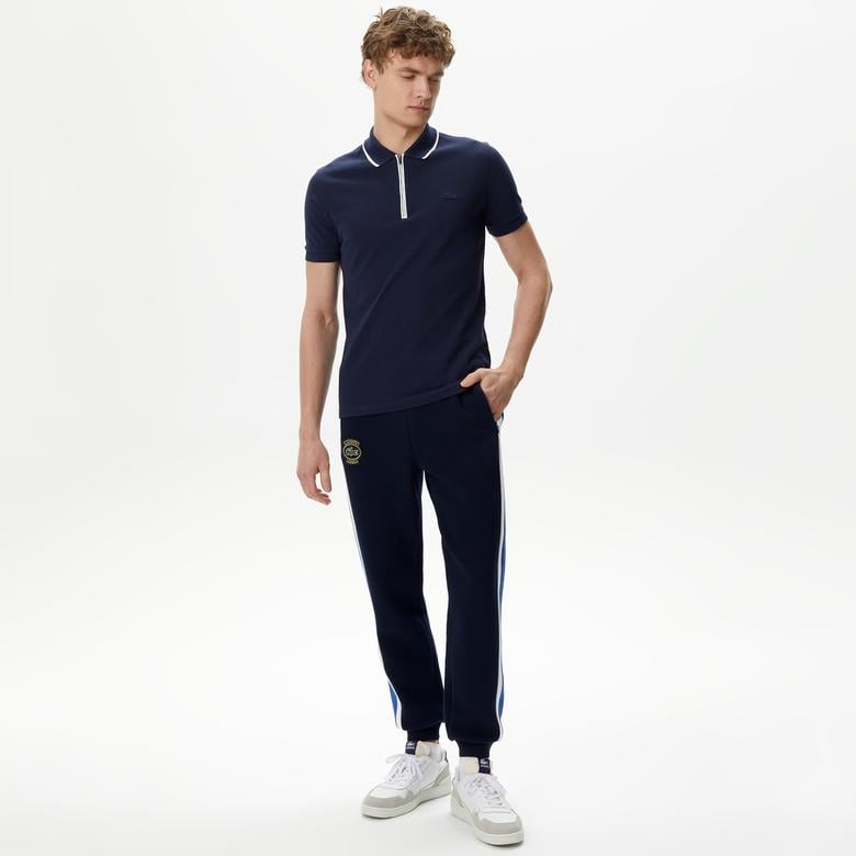 Erkek Slim Fit Lacivert Polo