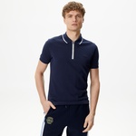 Erkek Slim Fit Lacivert Polo