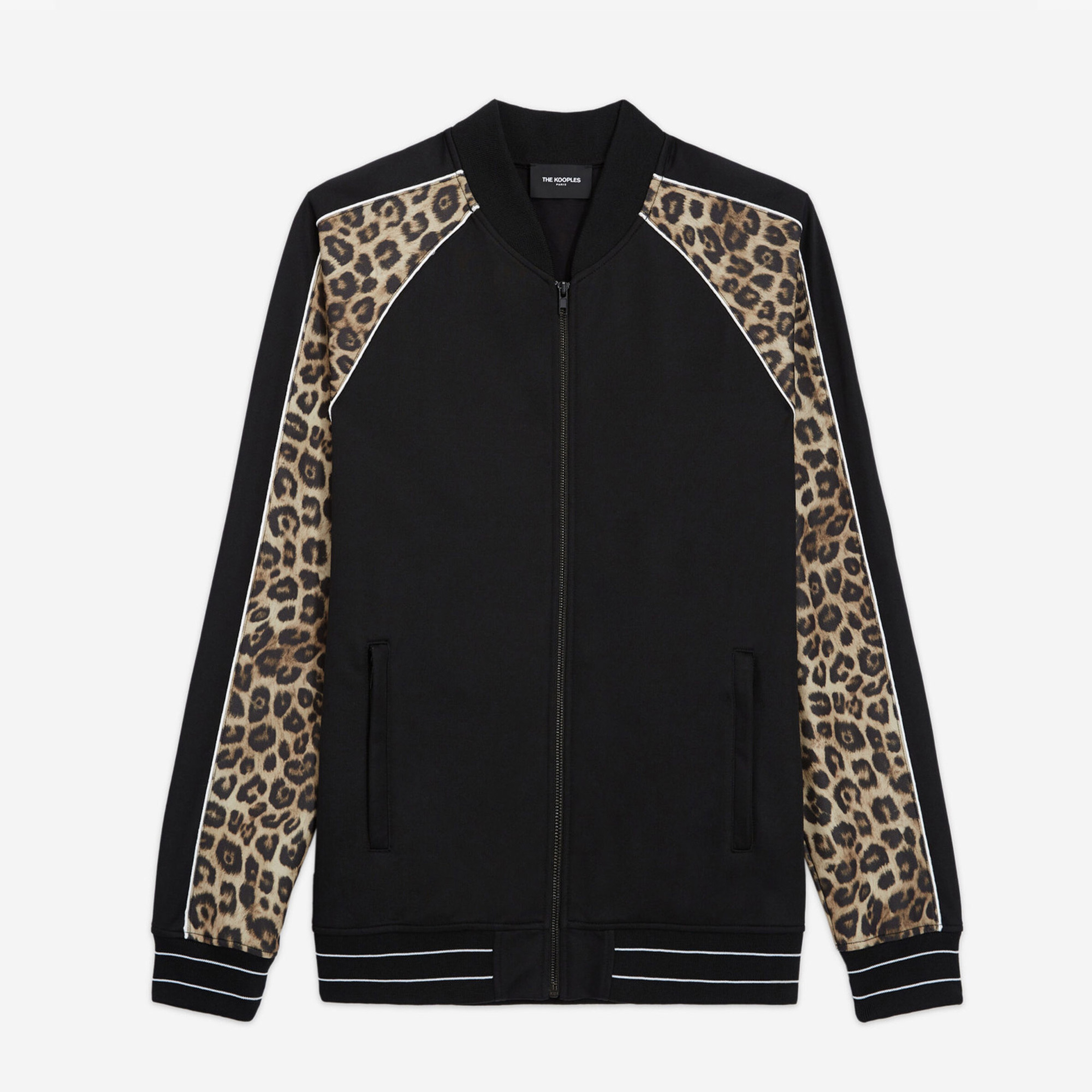 UNİSEX SİYAH FERMUARLI SWEATSHİRT