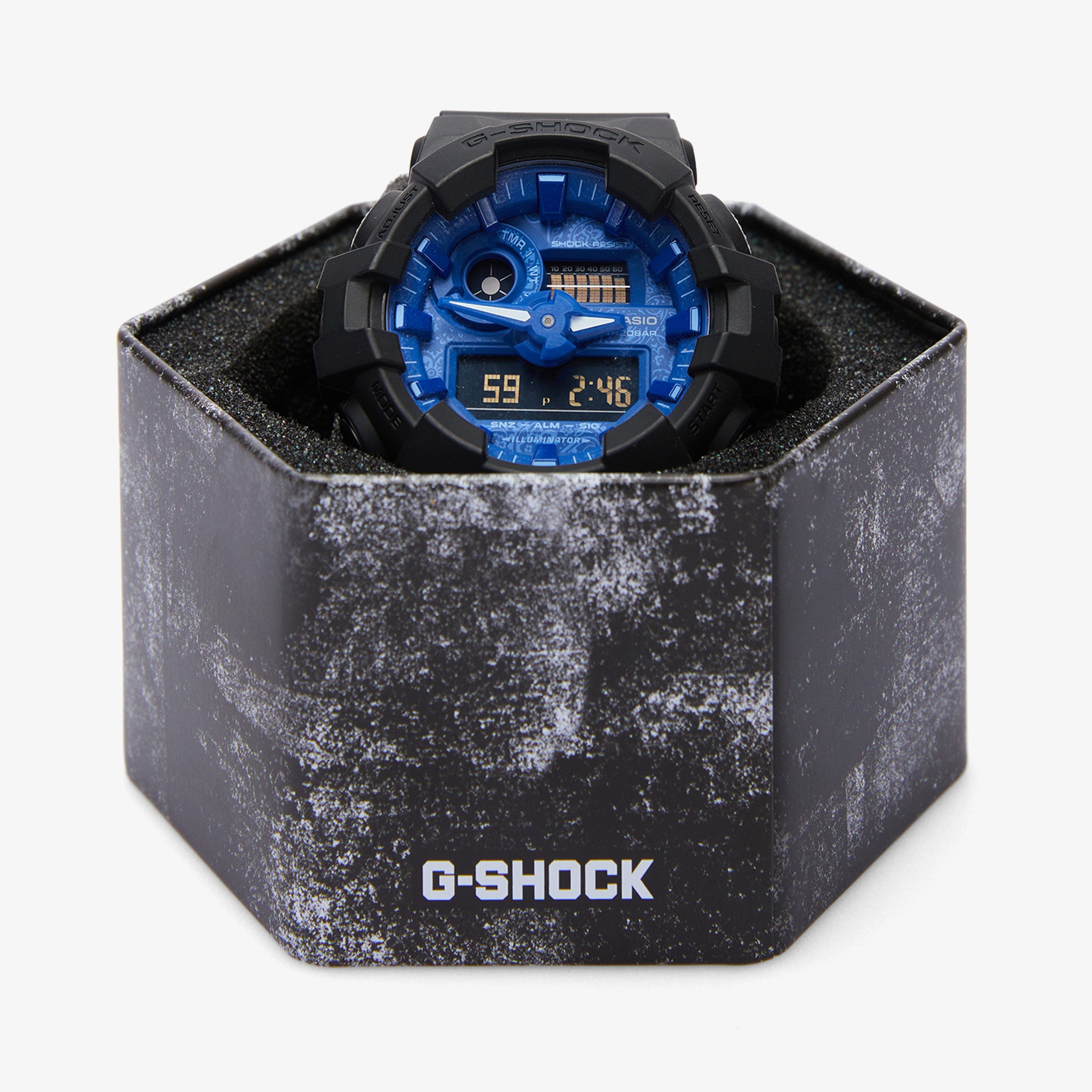 Casio GA-700BP-1ADR Erkek Siyah Kol Saati